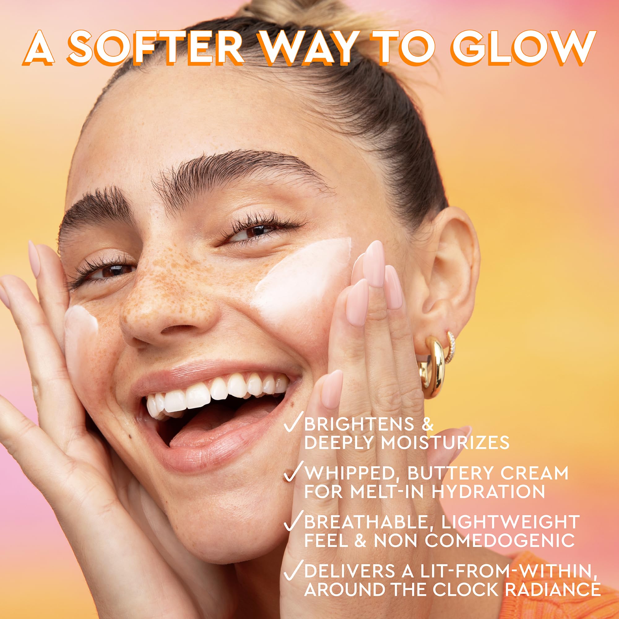 Glow Recipe Cloudberry Bright Refillable Face Cream – Ultra Moisturizing Korean Face Cream for Women with CoQ10, Multi Peptides, and Vitamin C to Brighten, Repair Skin Barrier & Even Skin Tone (50 ml)