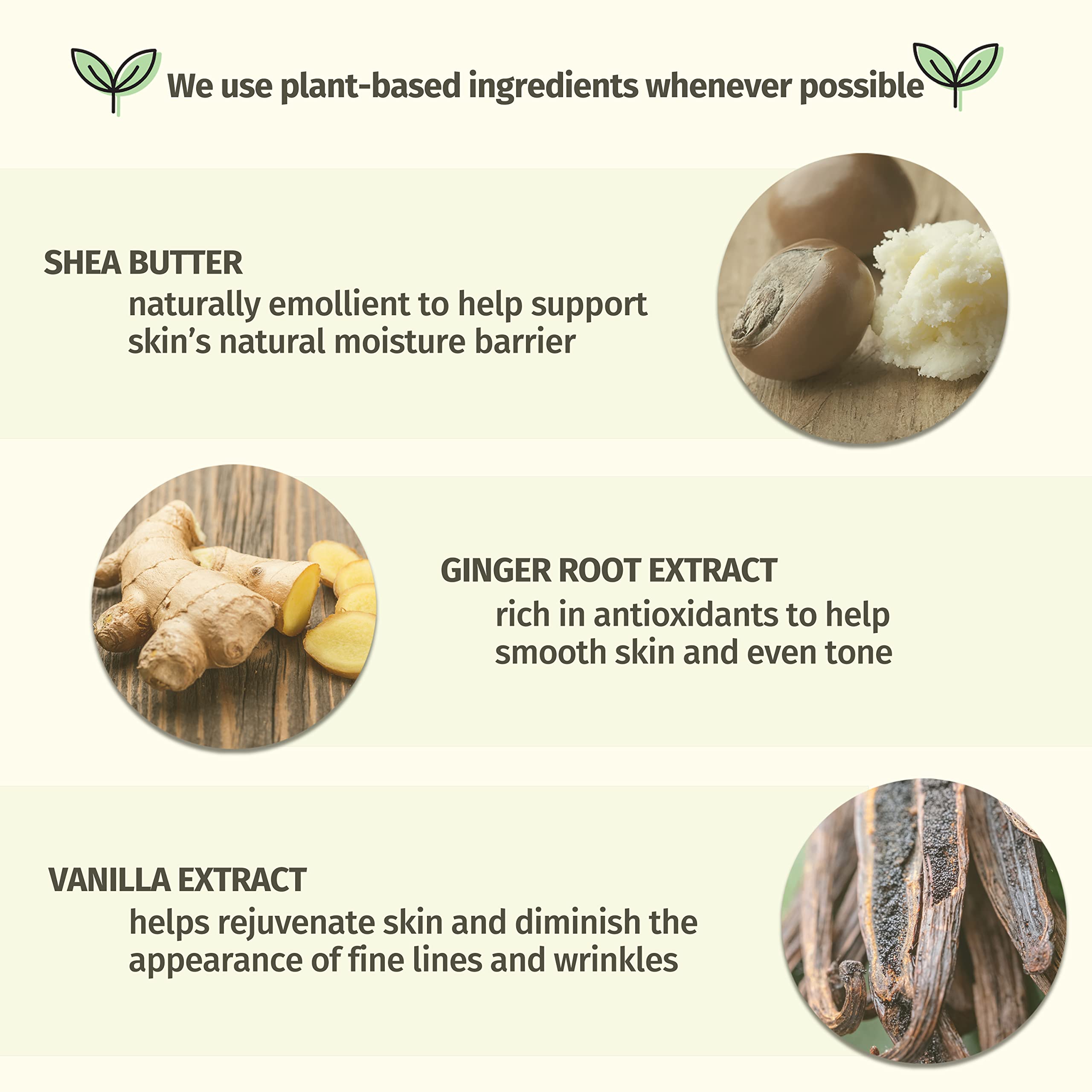 Hempz Tahitian Vanilla & Ginger Herbal Body Moisturizer, 17 Ounce