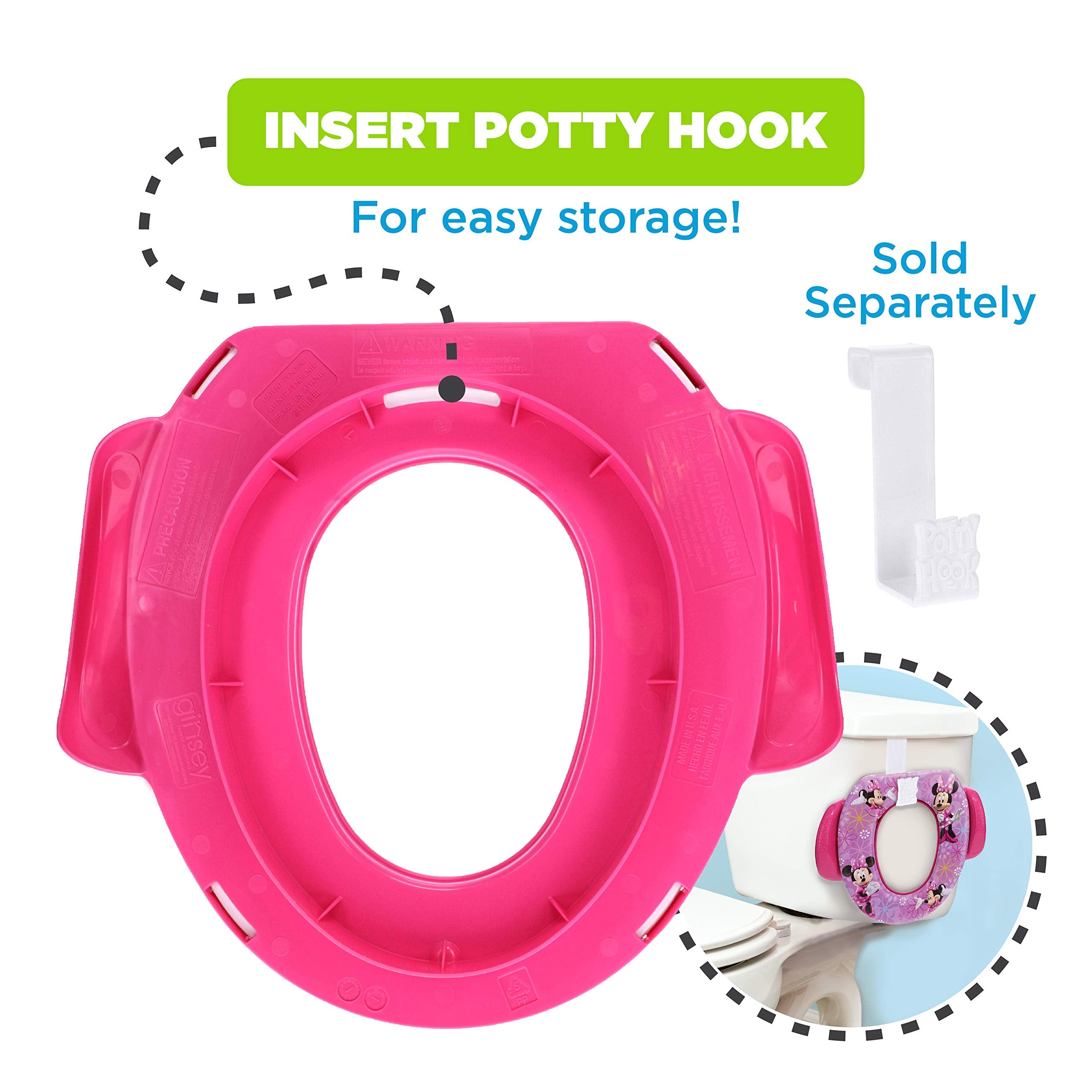 Ginsey Minnie MouseBowtique Soft Potty Seat