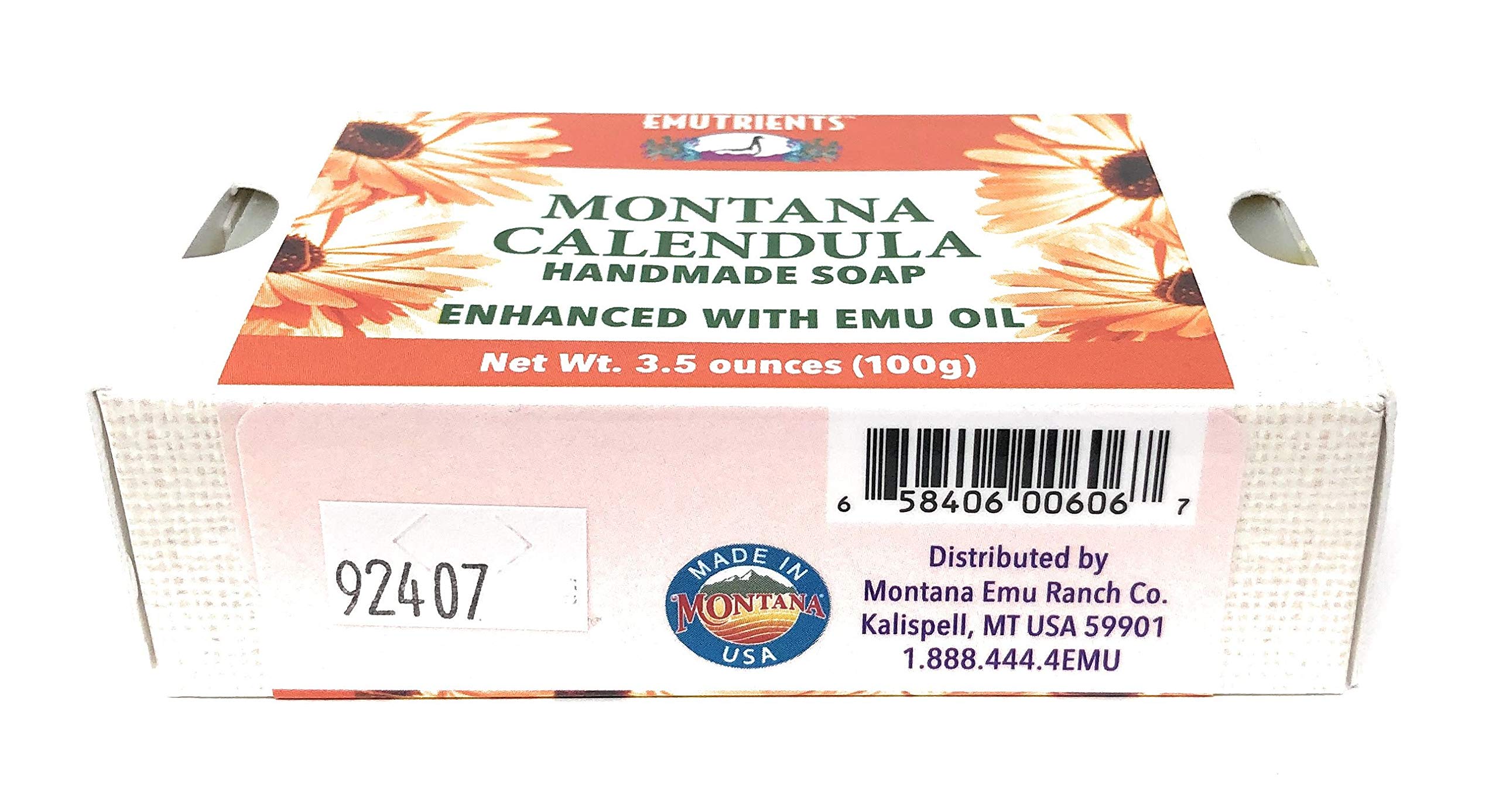 Montana Calendula : Montana Emu Ranch All Natural Handmade Soap Montana Calendula