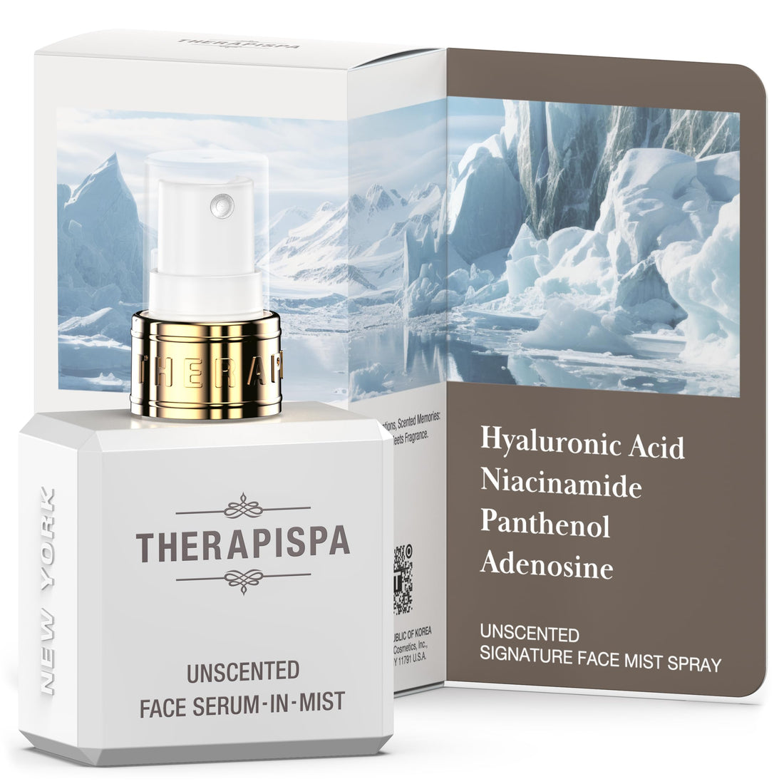 THERAPISPA Youth Reviving Spray Serum – Instant Hydration & Firming for Dull, Tired Skin | Niacinamide (B3), Panthenol (B5) & Hyaluronic Acid for Radiant, Healthy Glow (Unscented, 2.0 fl oz)