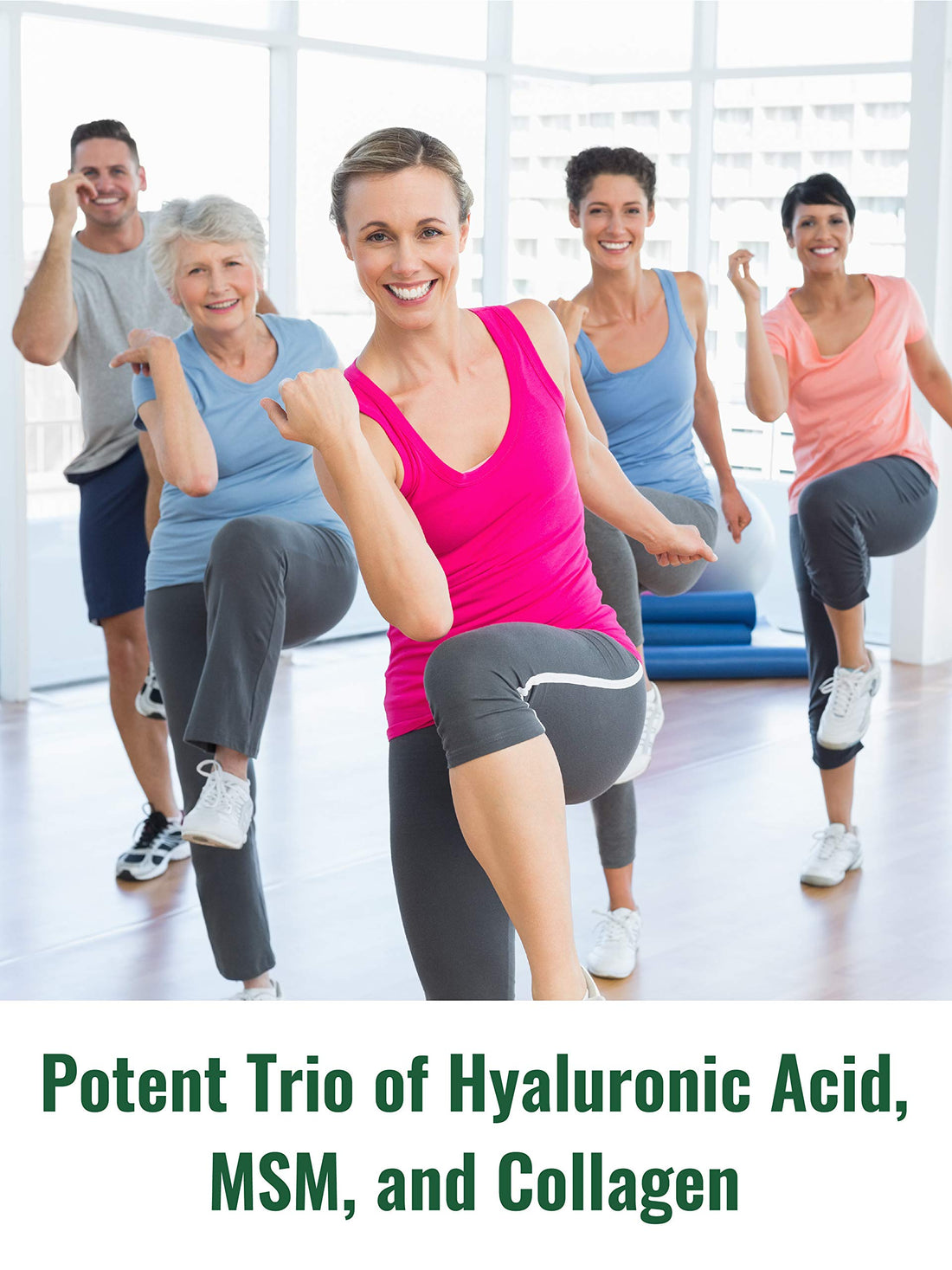 Nature's Truth Hyaluronic Acid with Collagen & MSM | 900mg | 50 Capsules | Non-GMO & Gluten Free Supplement