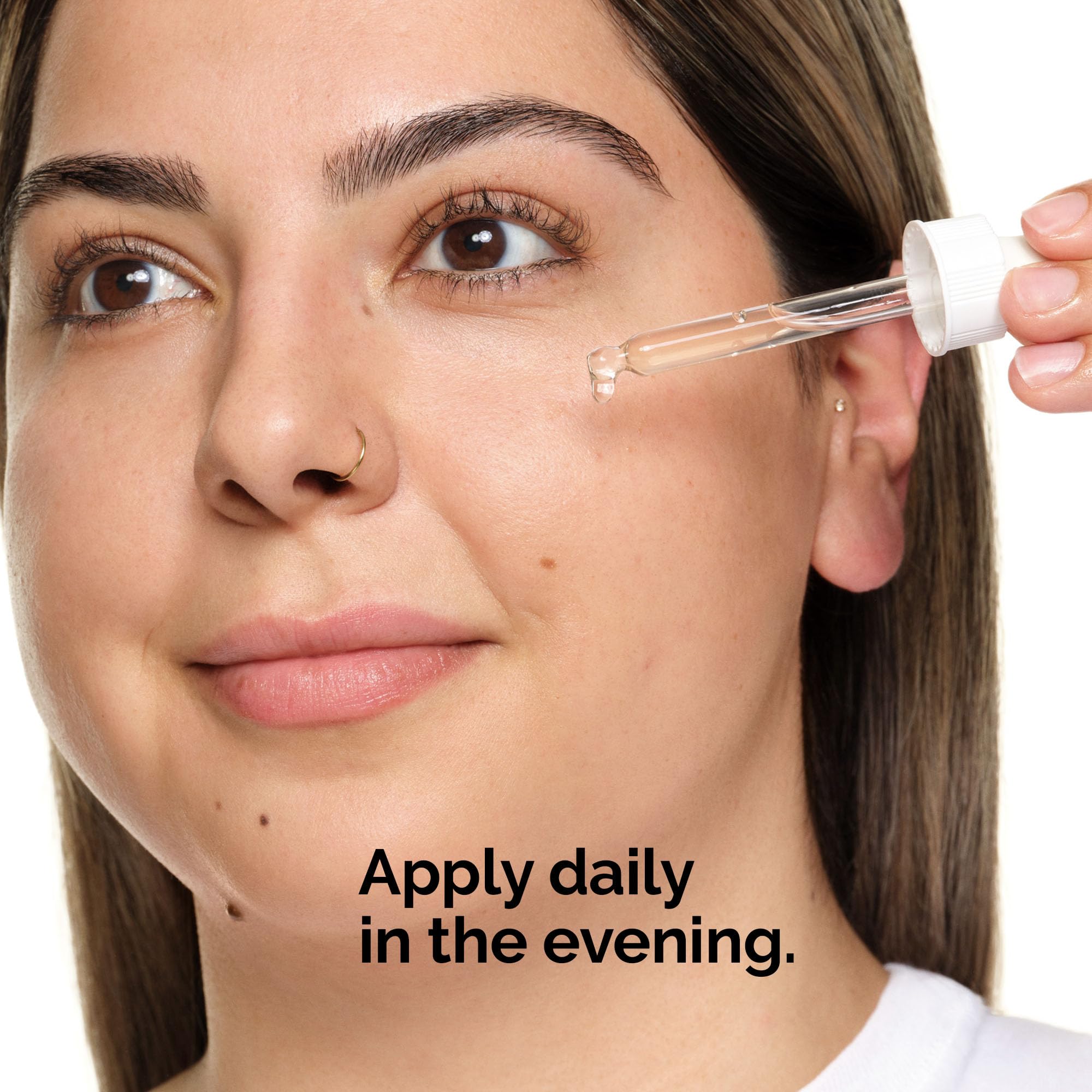 The Ordinary Lactic Acid 10% + HA 2%, High-Strength Exfoliating Serum for Smoother, Brighter Skin, 1 Fl Oz