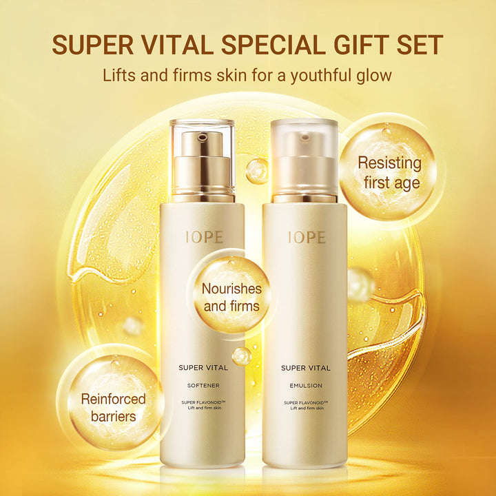 Korean Cosmetics_Amore Pacific IOPE Super Vital Extra Moist 2pc Set