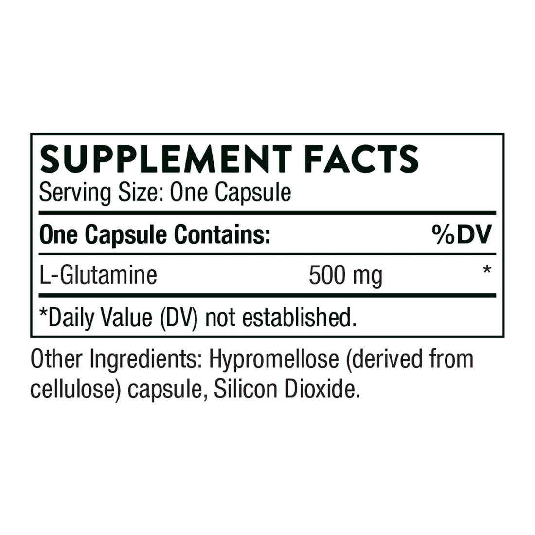 THORNE L-Glutamine - Amino Acid Supplement for GI Health and Immune Function - 90 Capsules