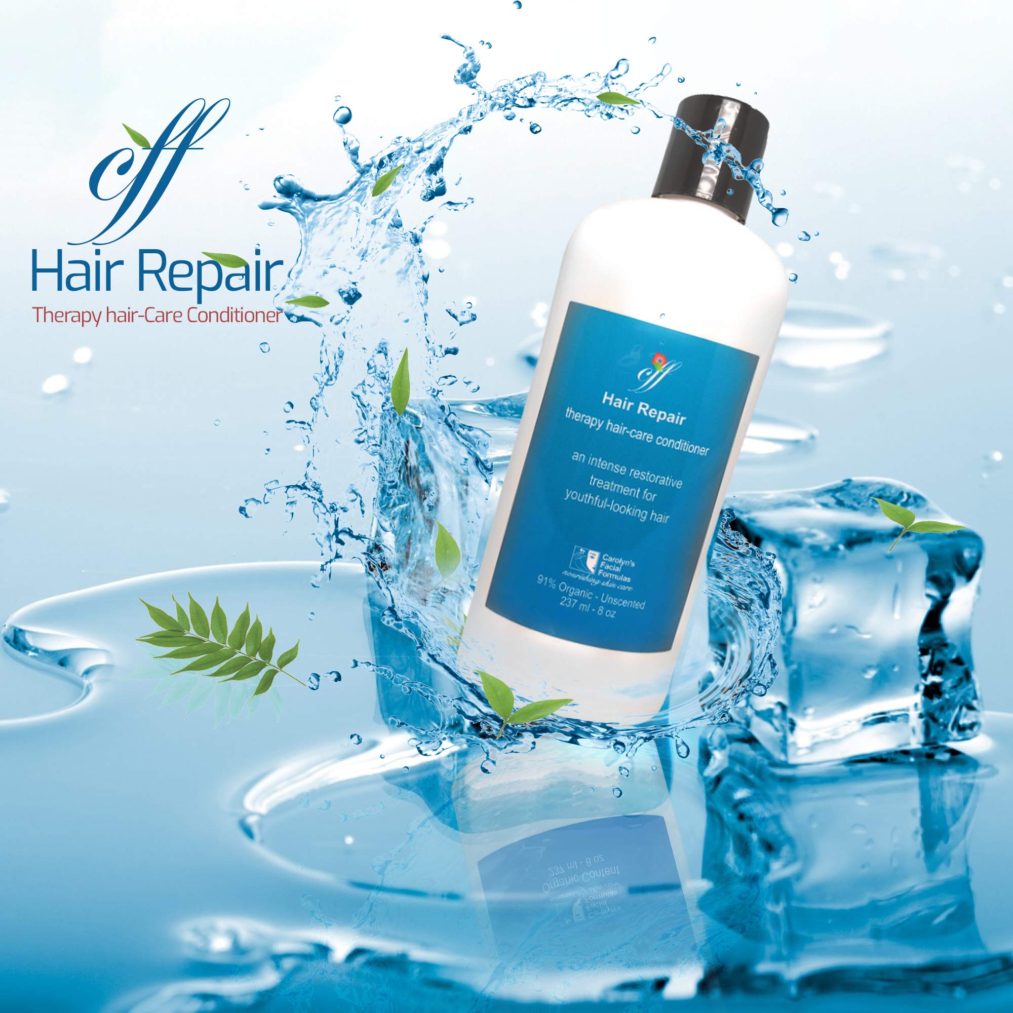 Carolyn's Facial Fitness Hair Repair Conditioner | Sulfate and Paraben-free Made In USA