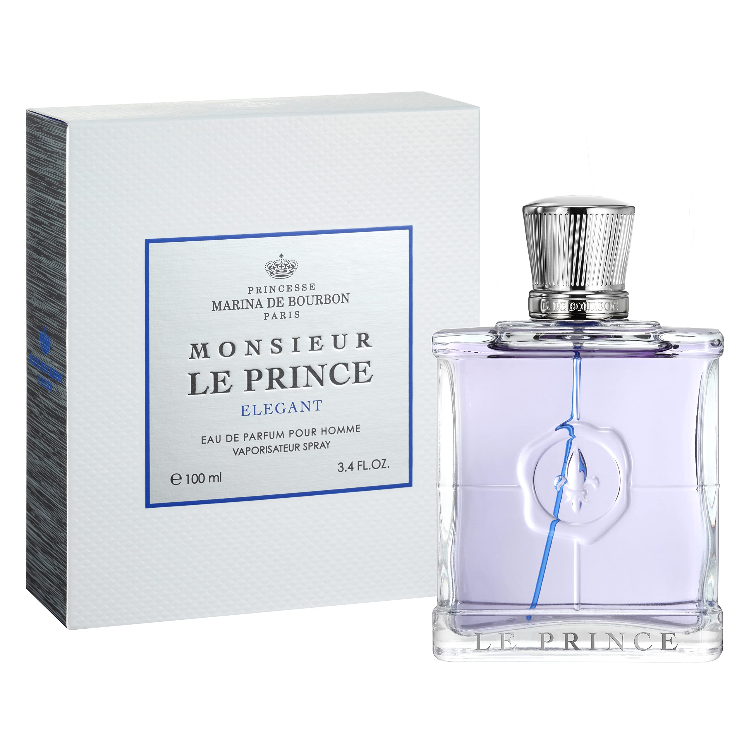 Princesse Marina De Bourbon Monsieur Le Prince Elegant for Men - 3.4 oz Edp Spray
