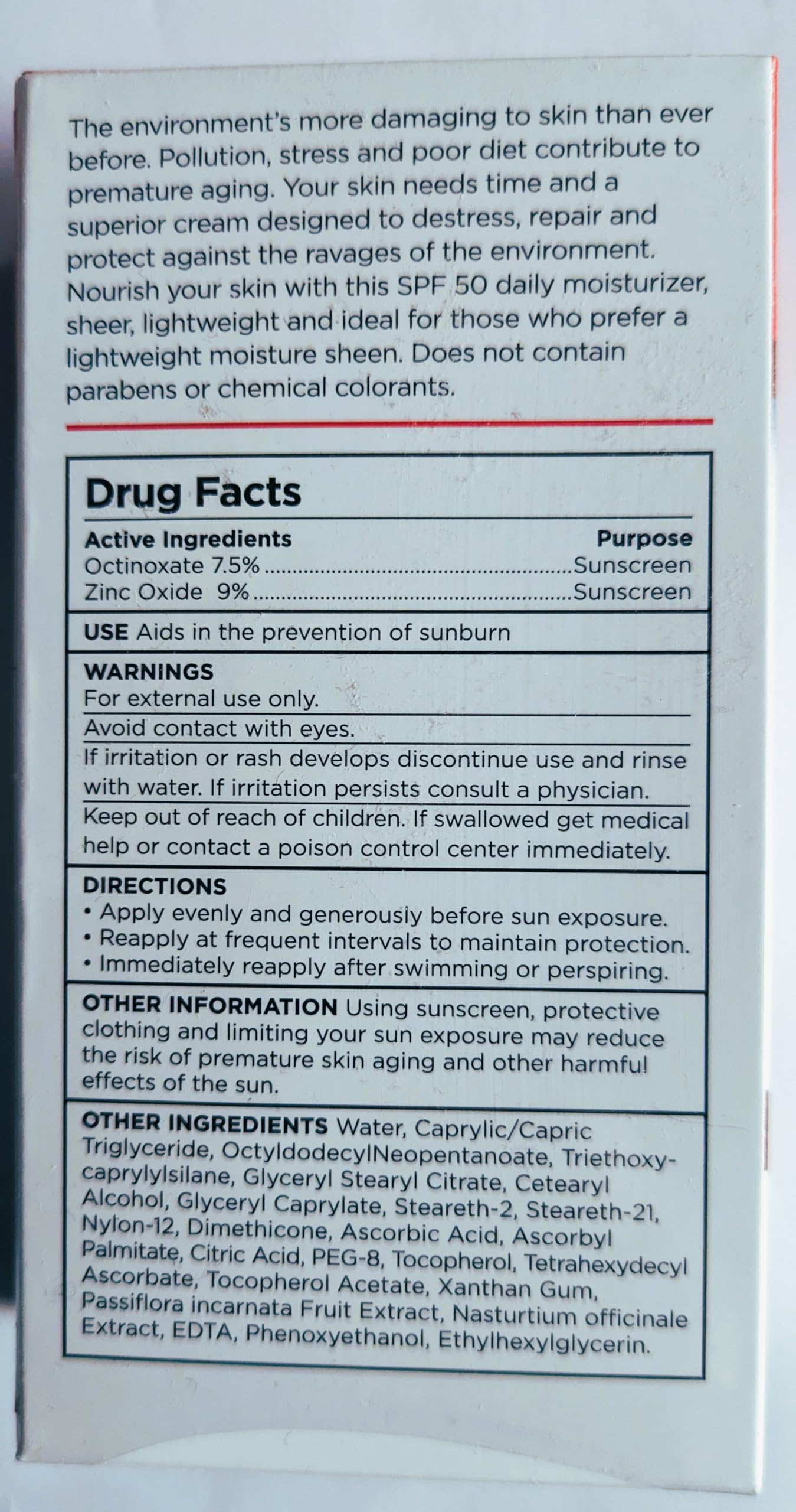 M.A.D SKINCARE Hyper Sheer Matte Finish SPF 50 Daily Moisturizer - 50g