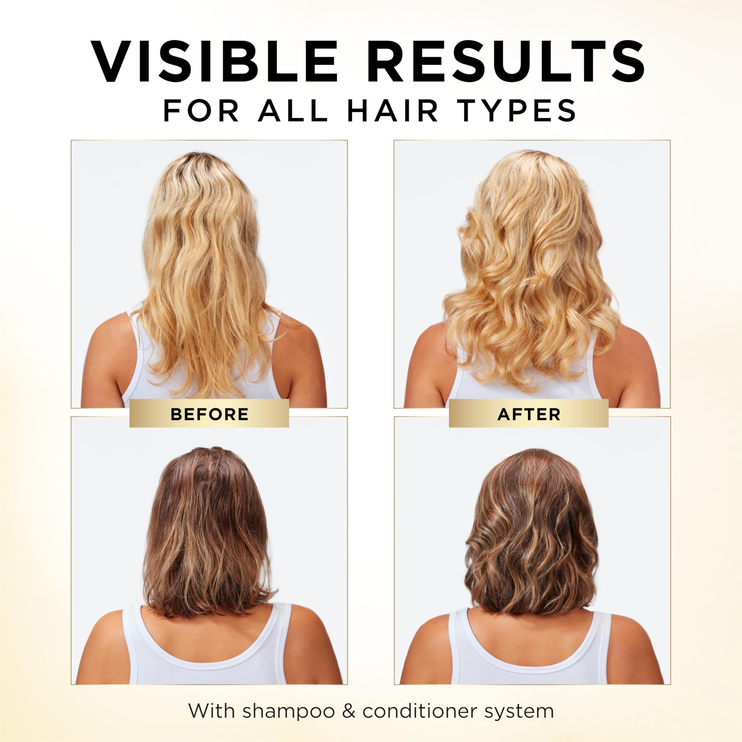 Pantene Classic Clean 2-In-1 Shampoo & Conditioner Set, Pro-V Nutrients for Dry, Color-Treated Hair, Nourishment & Hydration, Antioxidant-Rich, 27.7 Fl Oz Each, 2 Pack + Miracle Rescue Shot (0.5 Oz)