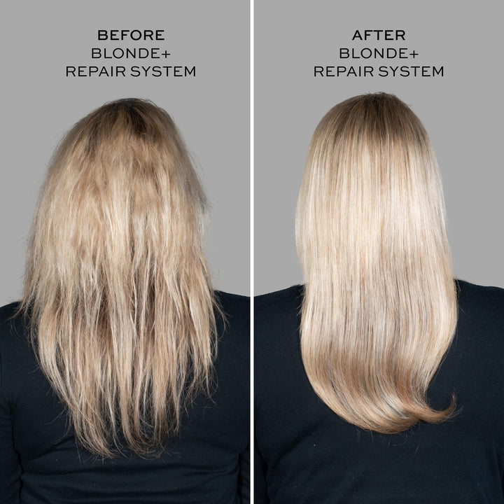 John Frieda Blonde+ Hair Repair System, Conditioner with Bond Building Complex, Restores Moisture and Protects Hair From Further Damage, Step 3 of Hair Repair System, 8.3 Oz