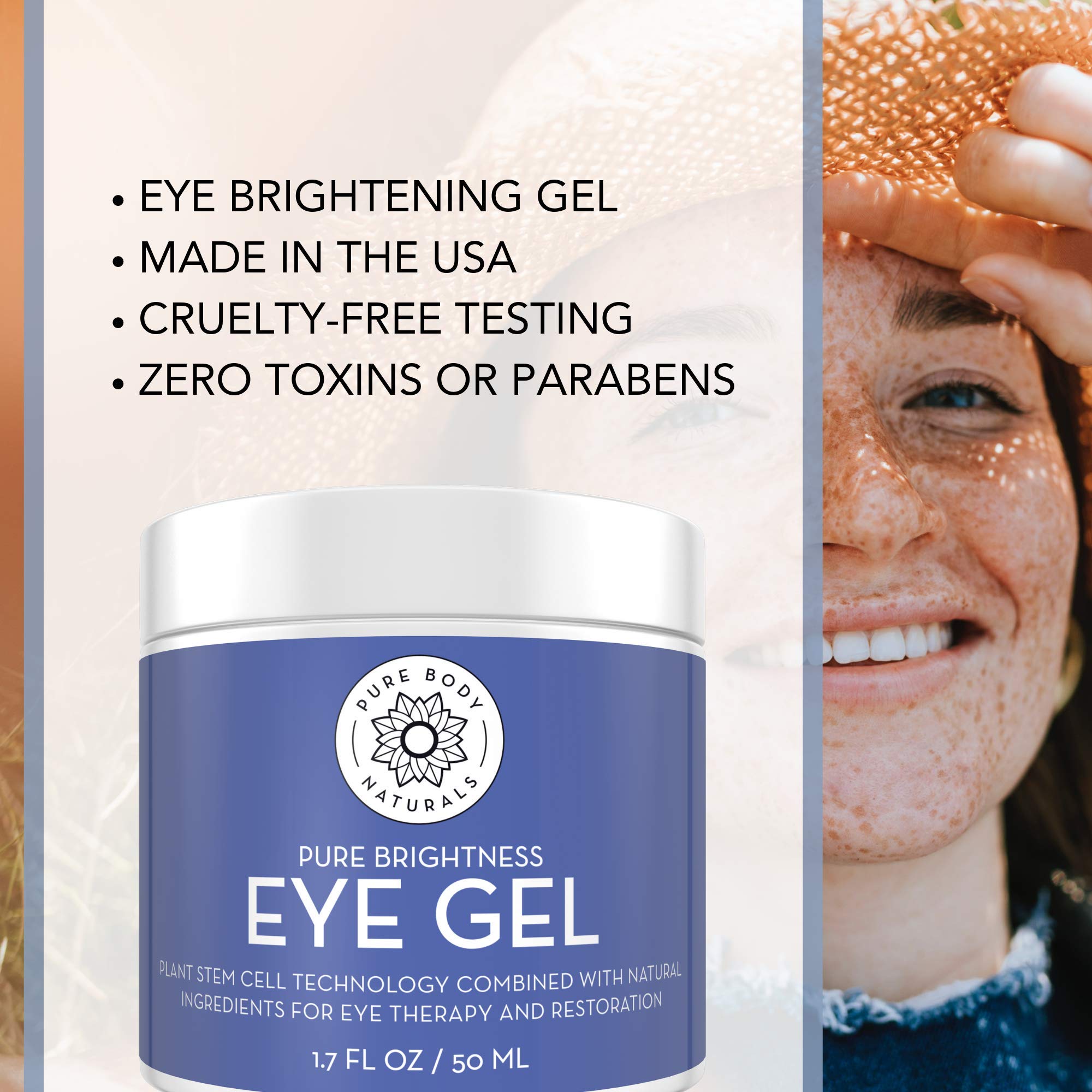 Pure Body Naturals Age Defying Eye Gel