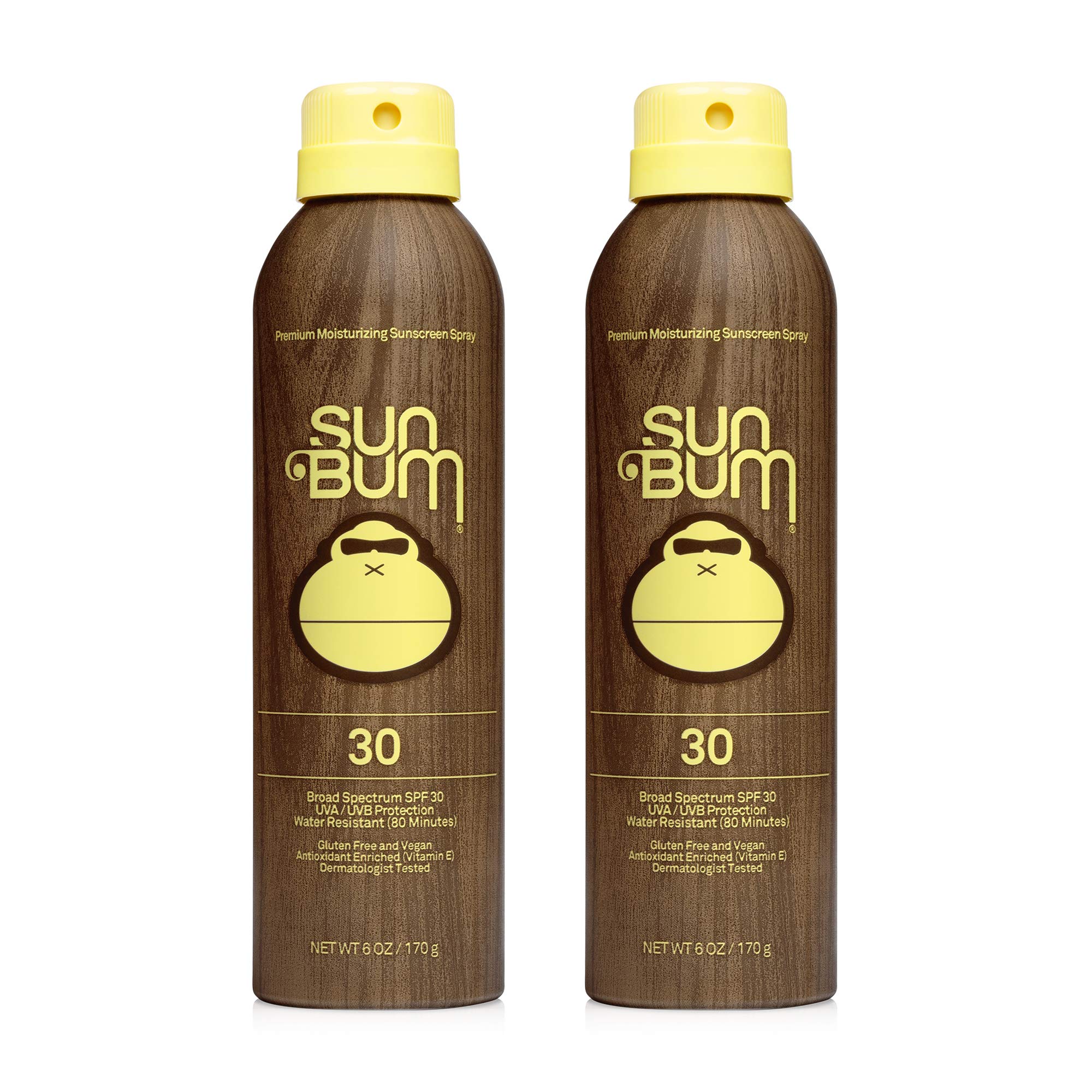 Sun Bum Continuous Spray PKALD Sunscreen, SPF 30 (2 Pack)