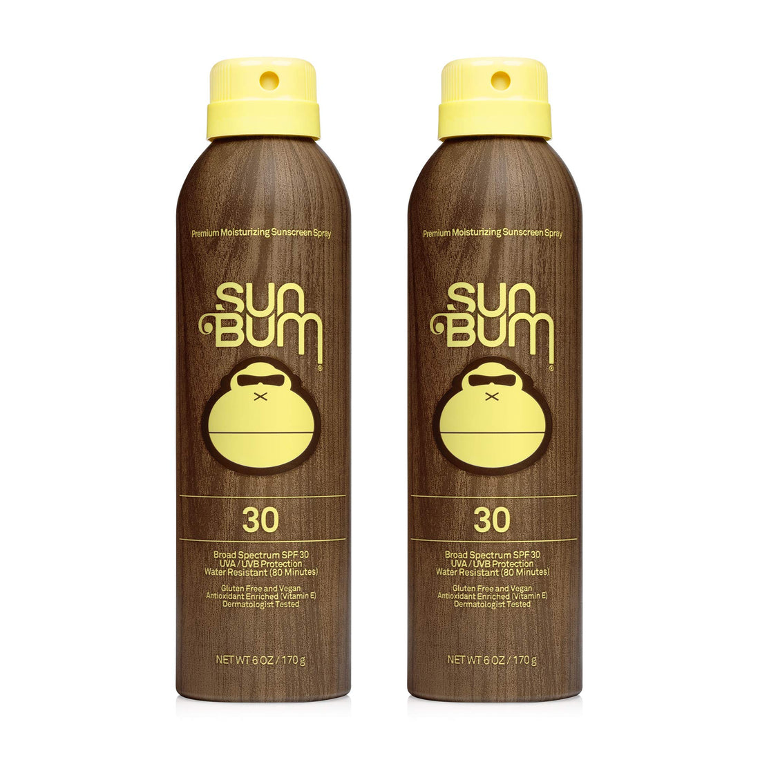 Sun Bum Continuous Spray PKALD Sunscreen, SPF 30 (2 Pack)