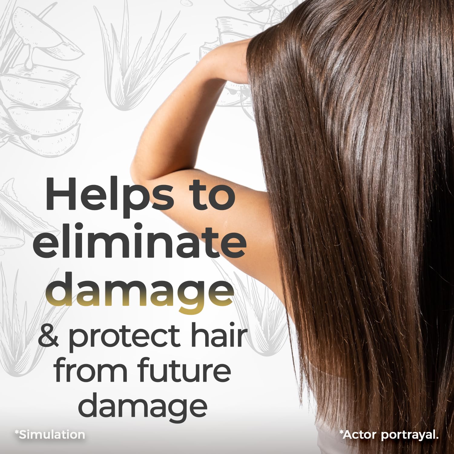 Tio Nacho Anti Damage Royal Jelly & Aloe Vera Deep Repair Shampoo + Conditioner Set - Damaged Hair Repair, Anti Hair Loss - 14 fl oz Each