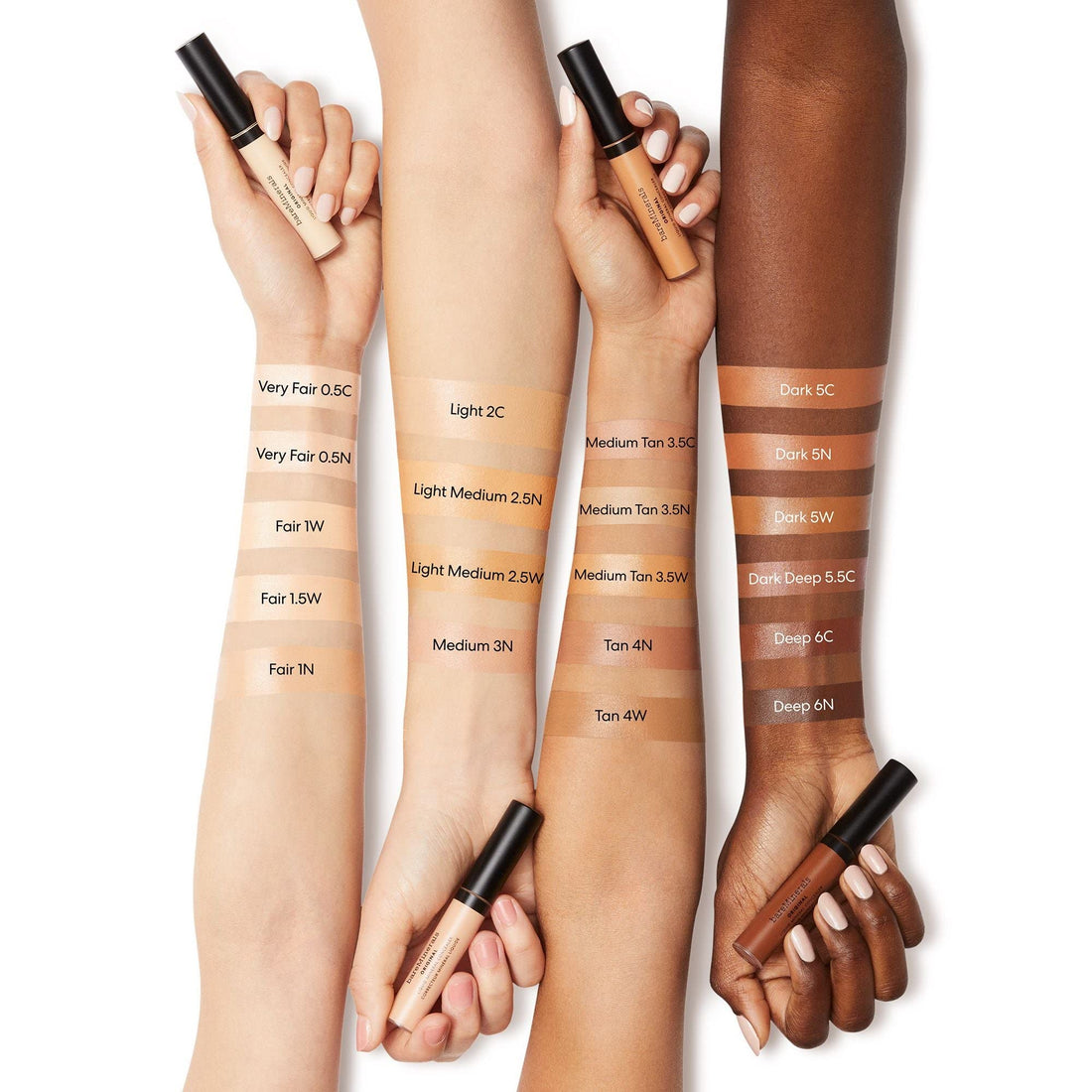 bareMinerals Original Liquid Mineral Concealer - 3.5C Medium Tan Women 0.2 oz