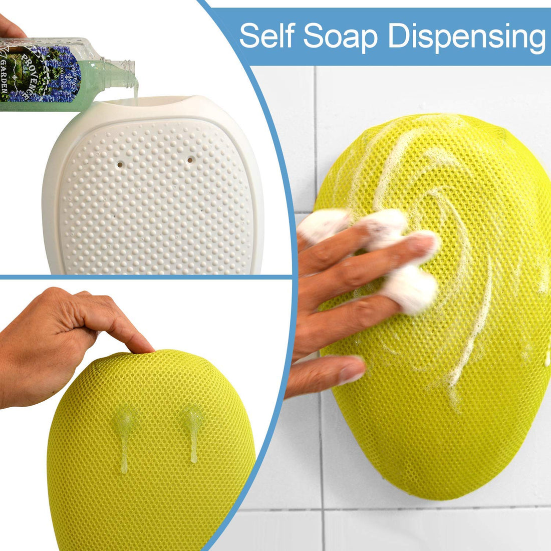 Squeechy- Hands Free Back Scrubber