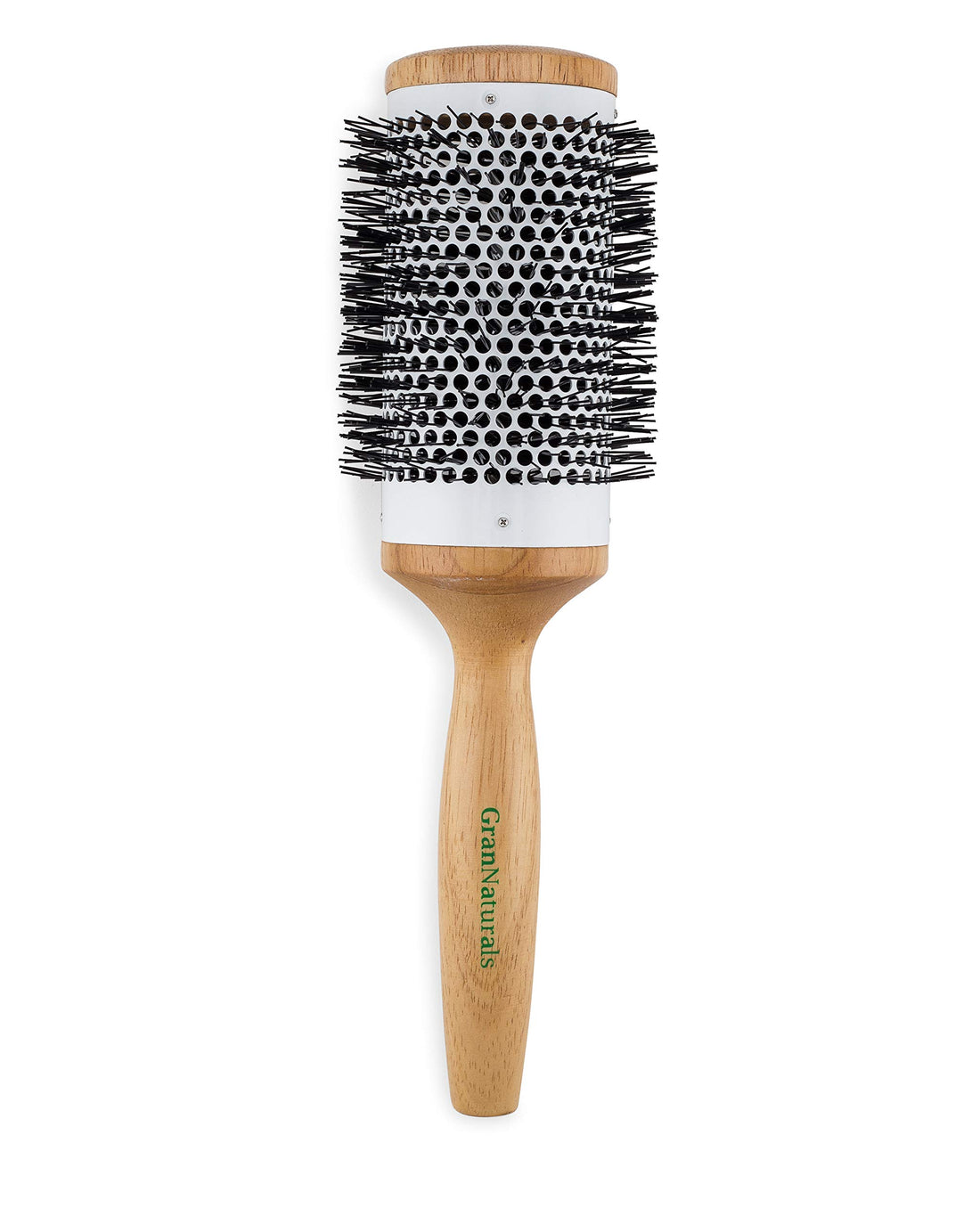 GranNaturals Thermal Round Barrel Blow Drying Ceramic + Ion Hair Brush - 2. 3 Inch Diameter