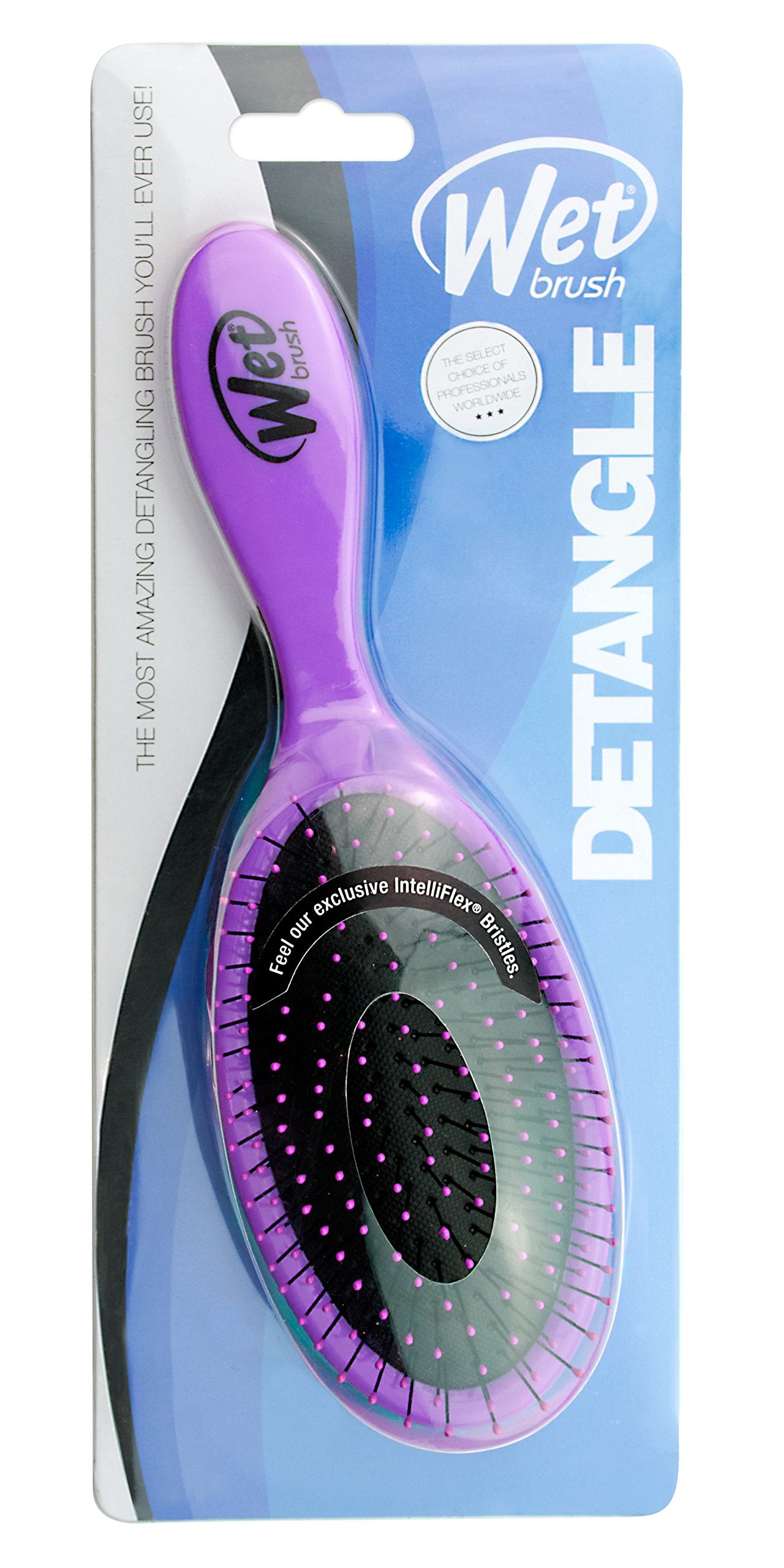 Wet Brush Original Detangler Hair Brushes, Purple