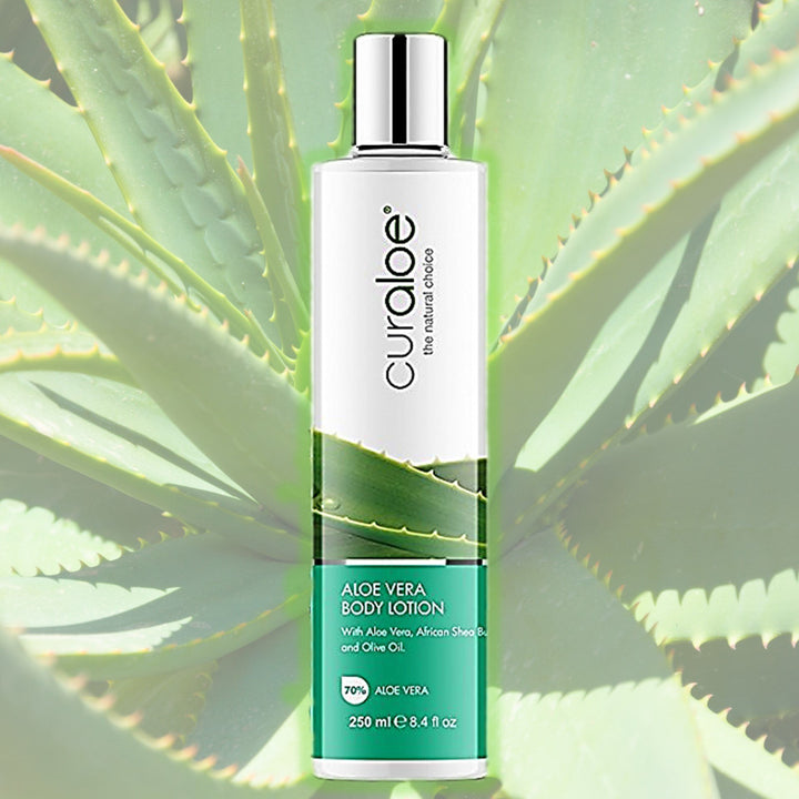 Curaloe Aloe Vera Body Lotion - 80% Pure Aloe Gel