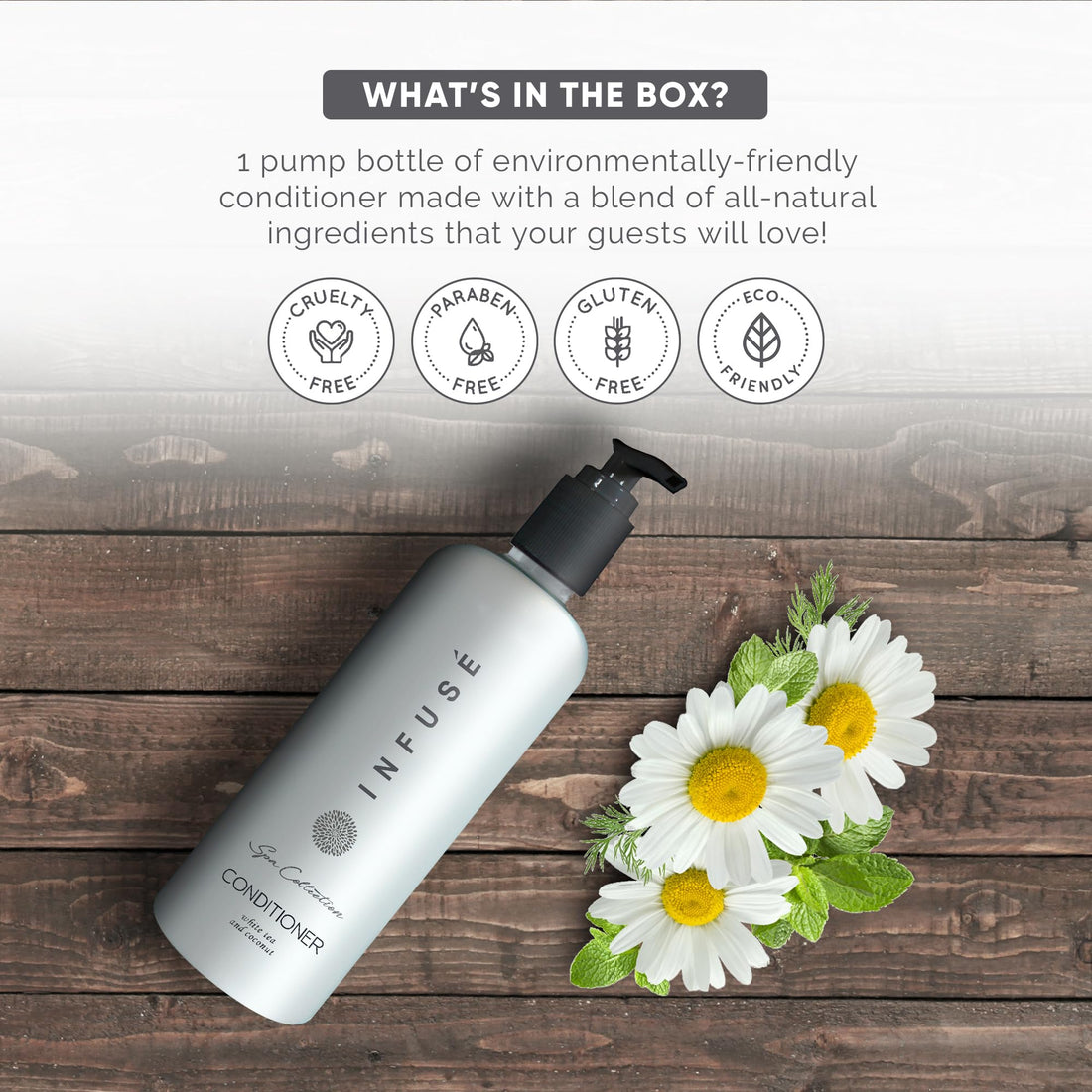 Terra Pure Infuse White Tea and Coconut Conditioner | 400 ml SINGLE