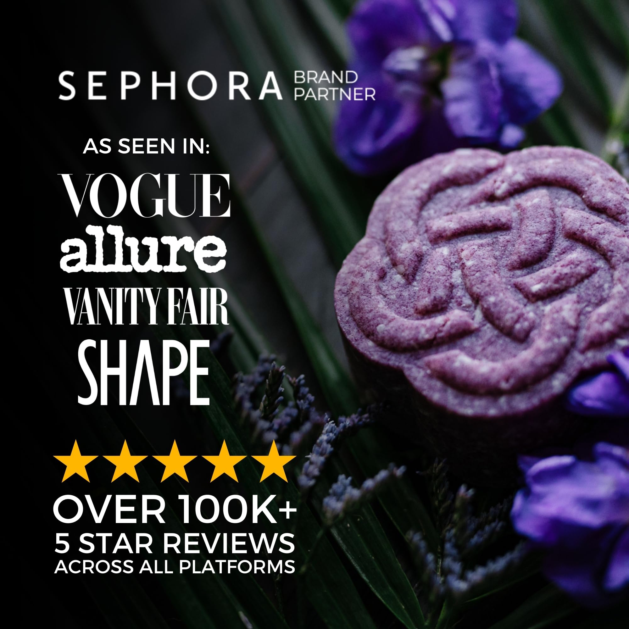 Viori Purple Shampoo Bar - Handcrafted with Longsheng Rice Water & Natural Ingredients - All Natural Shampoo Bar - Neutralizes Brassy Tones In Blonde Hair