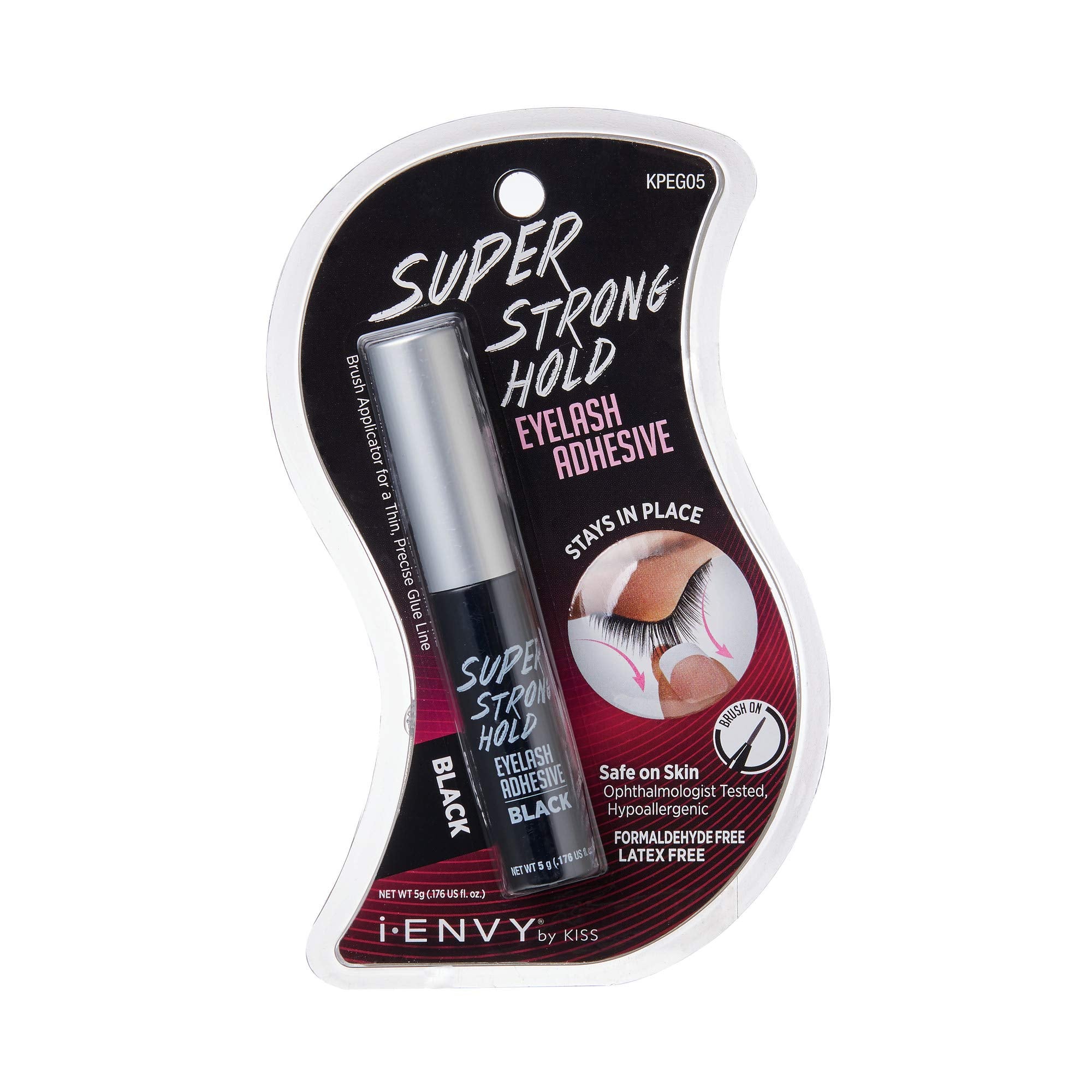 KISS i Envy Super Strong Hold Eyelash Adhesive 0.176 oz