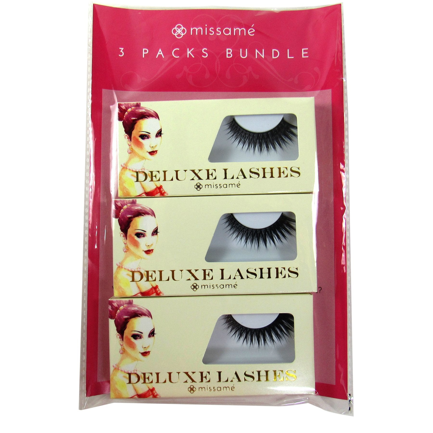 Missam FRISKY Glamour Flare False Eyelashes Set Handmade with Premium Synthetic Fibers
