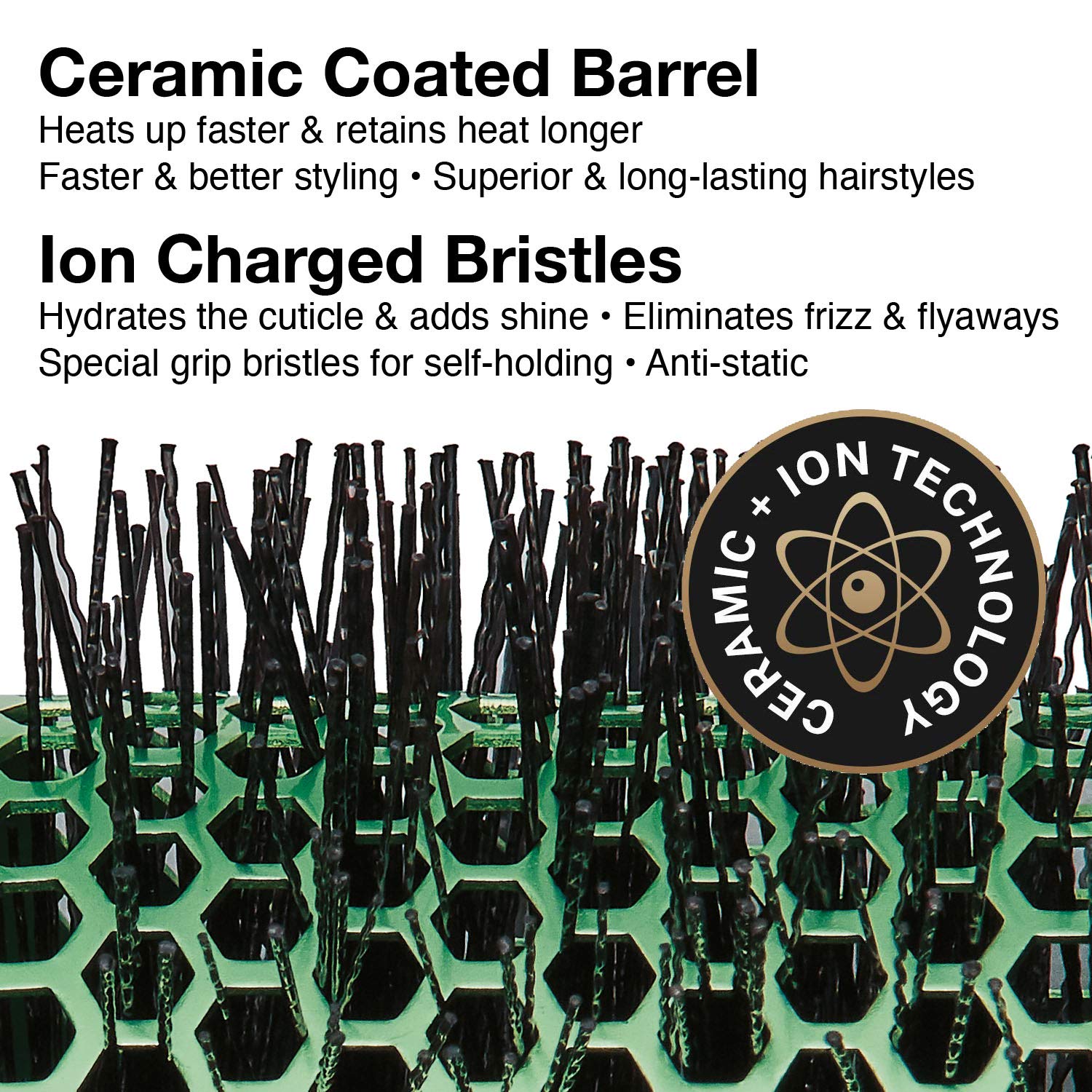 Olivia Garden Multi-Brush Detachable Thermal Styling Hair Brush, MB- 26B, 1