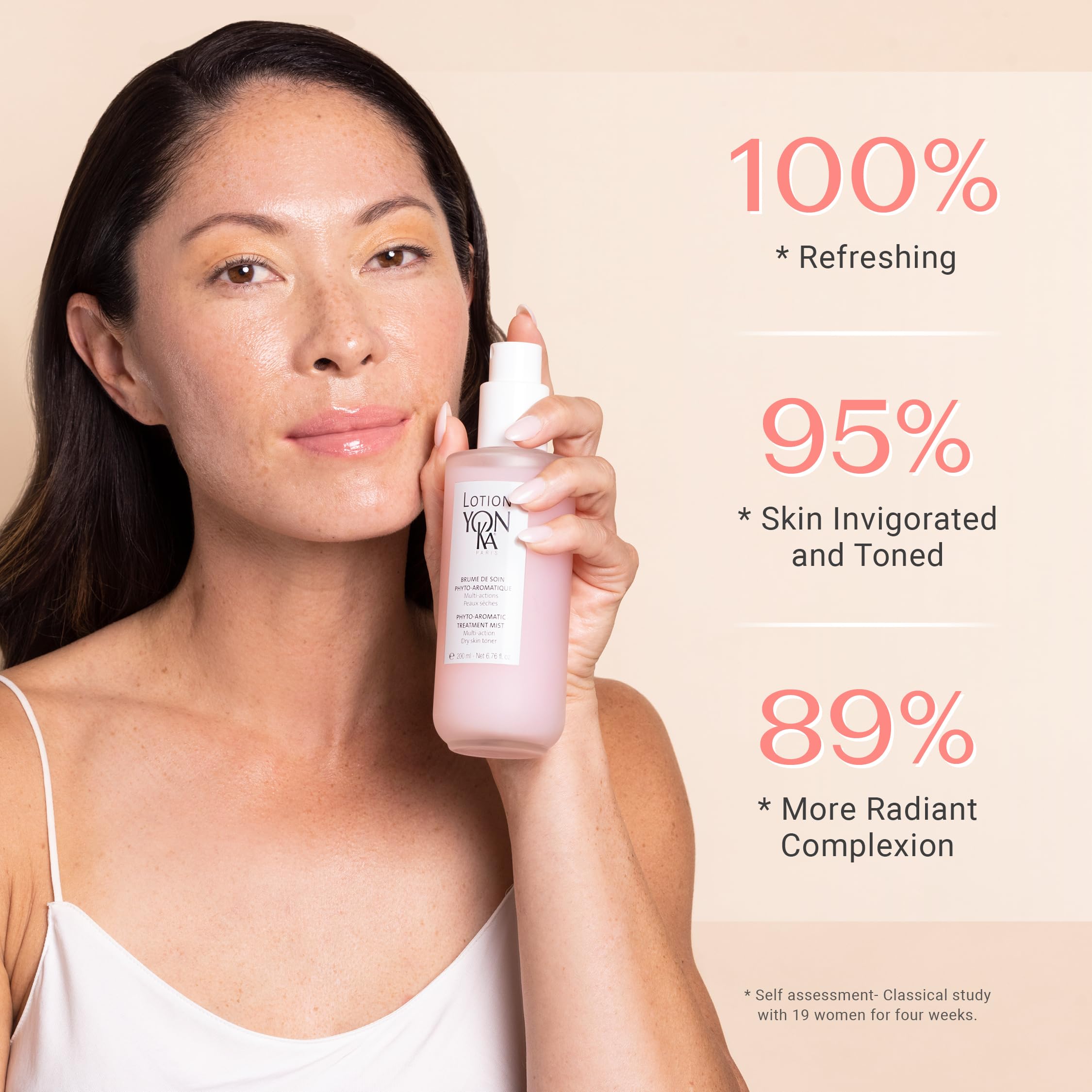 Yonka Lotion Yon-ka Invigorating Mist Dry Skin for Unisex, 6.76 Ounce