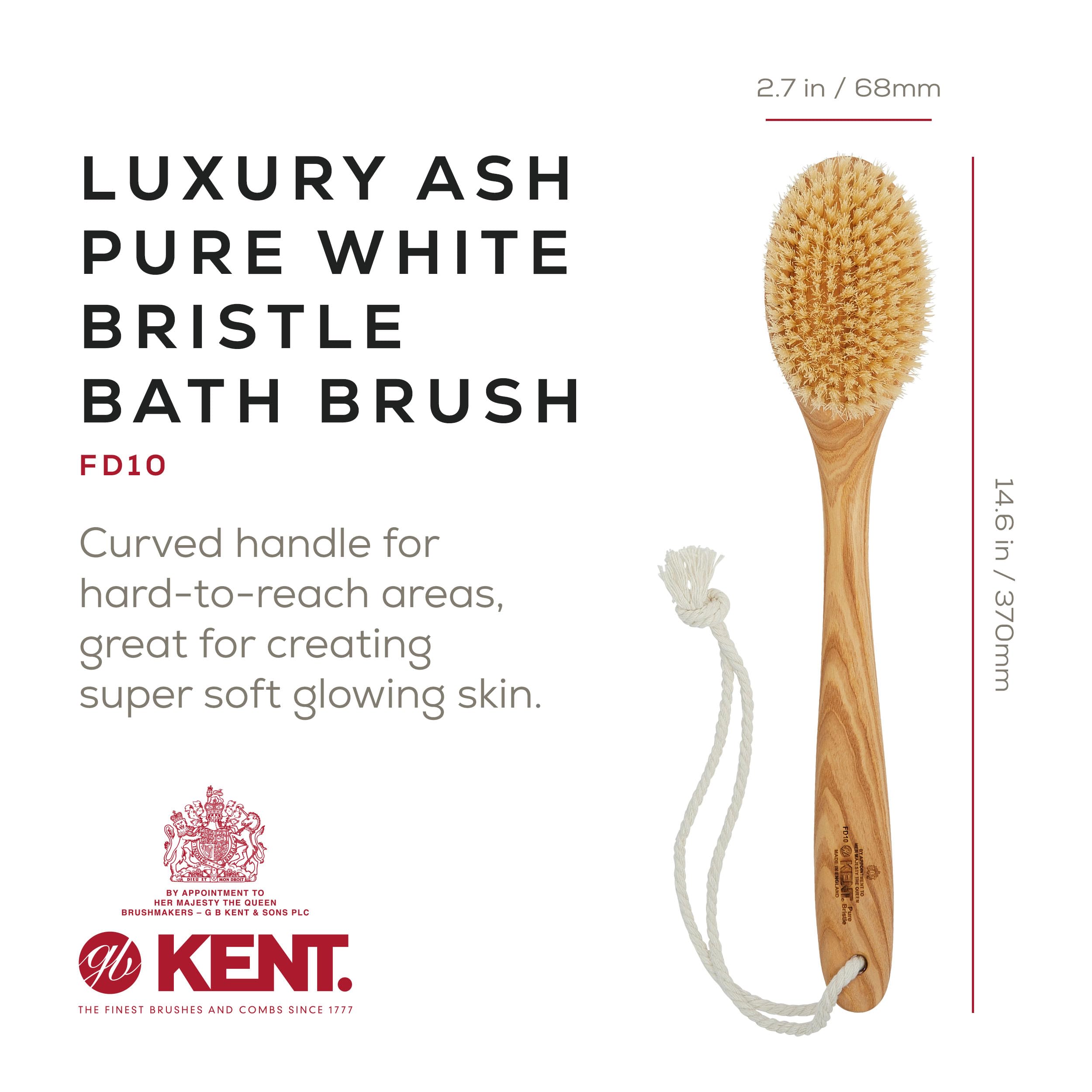 Kent FD10 Bath Brush