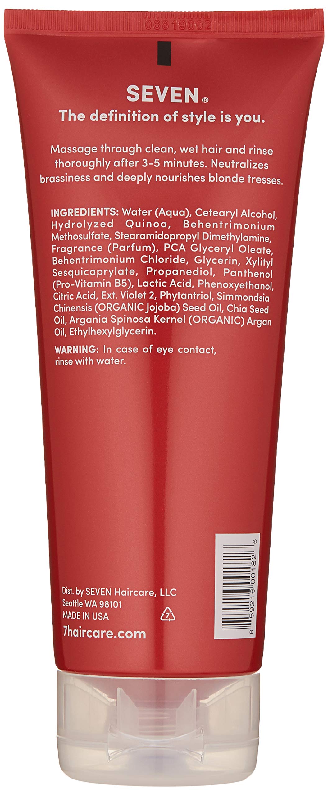 SEVEN Rinzu Helio Violet Conditioner, 7 fl. oz.