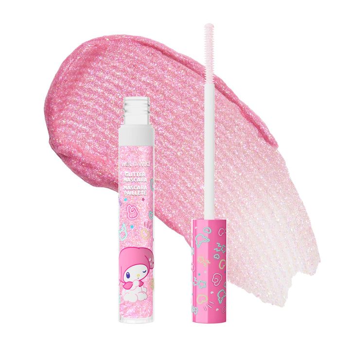 wet n wild My Melody and Kuromi Glitter Mascara & Lash Curler Set - Pink Dreams