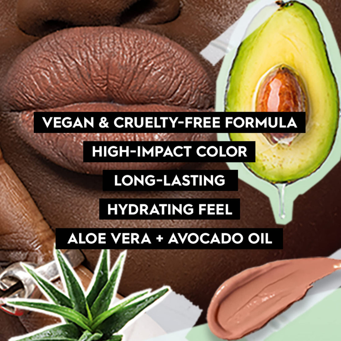 URBAN DECAY Vice Hydrating Lipstick (Manic - Soft Wine Mauve - Cream Finish), Creamy Formula, Moisturizing Lip Color with Aloe Vera & Avocado Oil, Vegan, Cruelty-free - 0.11 oz