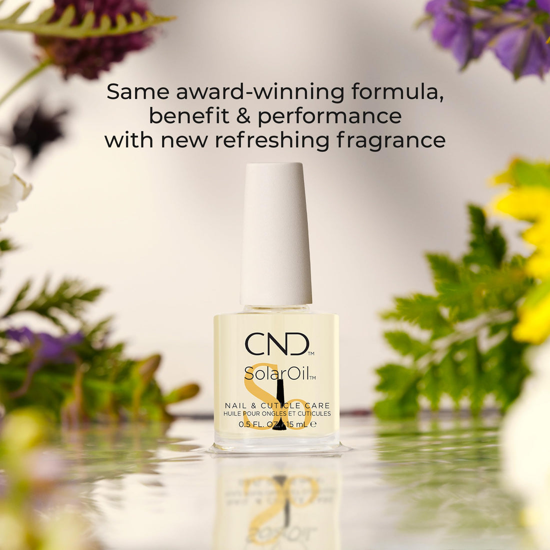 CND Essentials Nail & Cuticle Oil, Solaroil, 0.25 fl. oz.