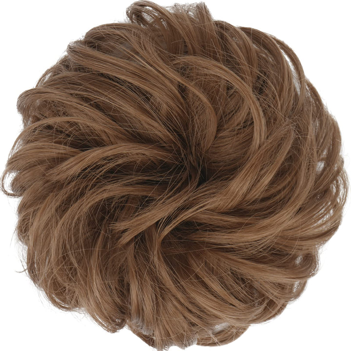 FESHFEN Hair Bun Extensions Messy Curly Hair Scrunchies Hairpieces Synthetic Donut Updo Hair Pieces for Women Girls