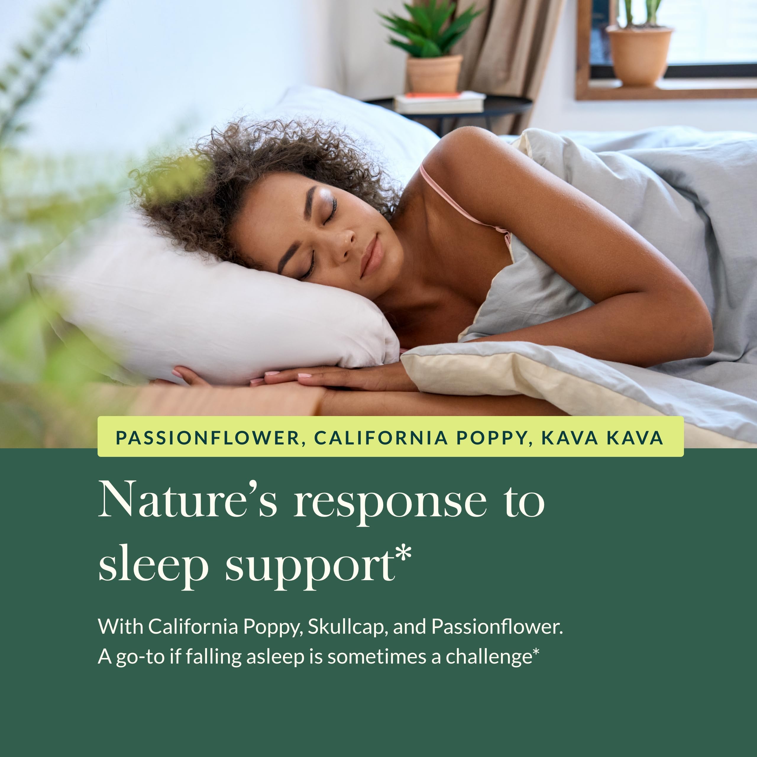 Gaia Herbs Sound Sleep - Natural Sleep Support to Promote Calm & Relaxation - with Valerian Root, Passionflower & More - 60 Vegan Liquid Phyto-Capsules (20-Day Supply)