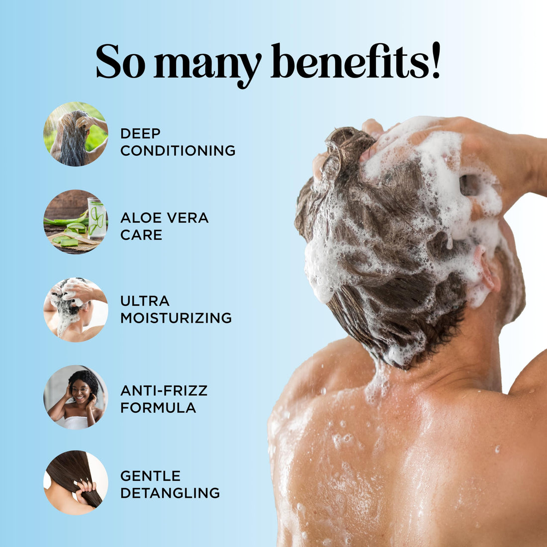 Leave In Conditioner for Dry Damaged Hair - Ultra Moisturizing Deep Conditioner for Dry Damaged Hair and Frizz Control with Silk Amino Acids - Smoothing Leave In for Curly Hair Moisturizer