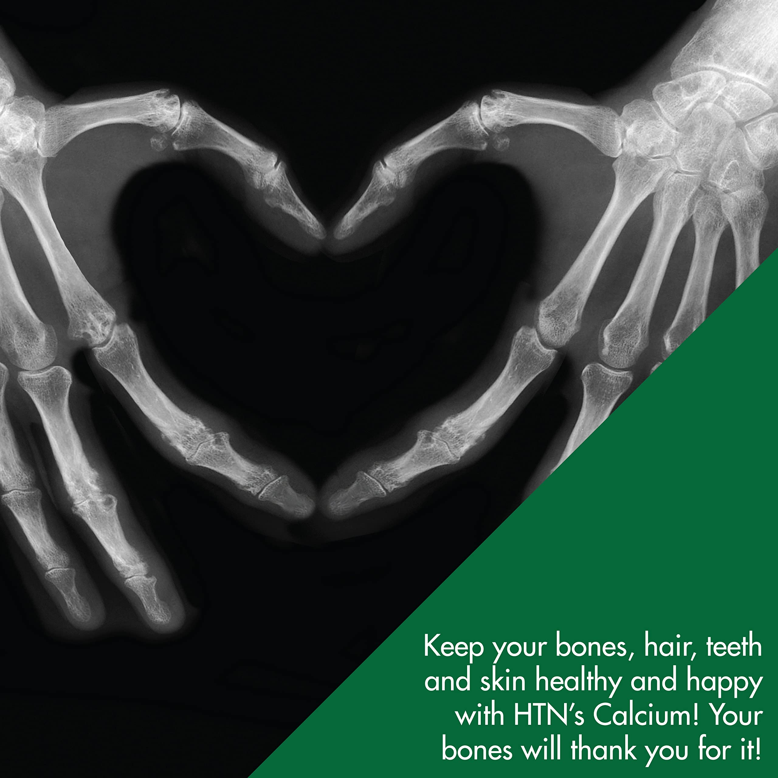 Health Thru Nutrition Calcium 1000mg and Magnesium 400mg with Vitamin D3 & K (90 Softgels)