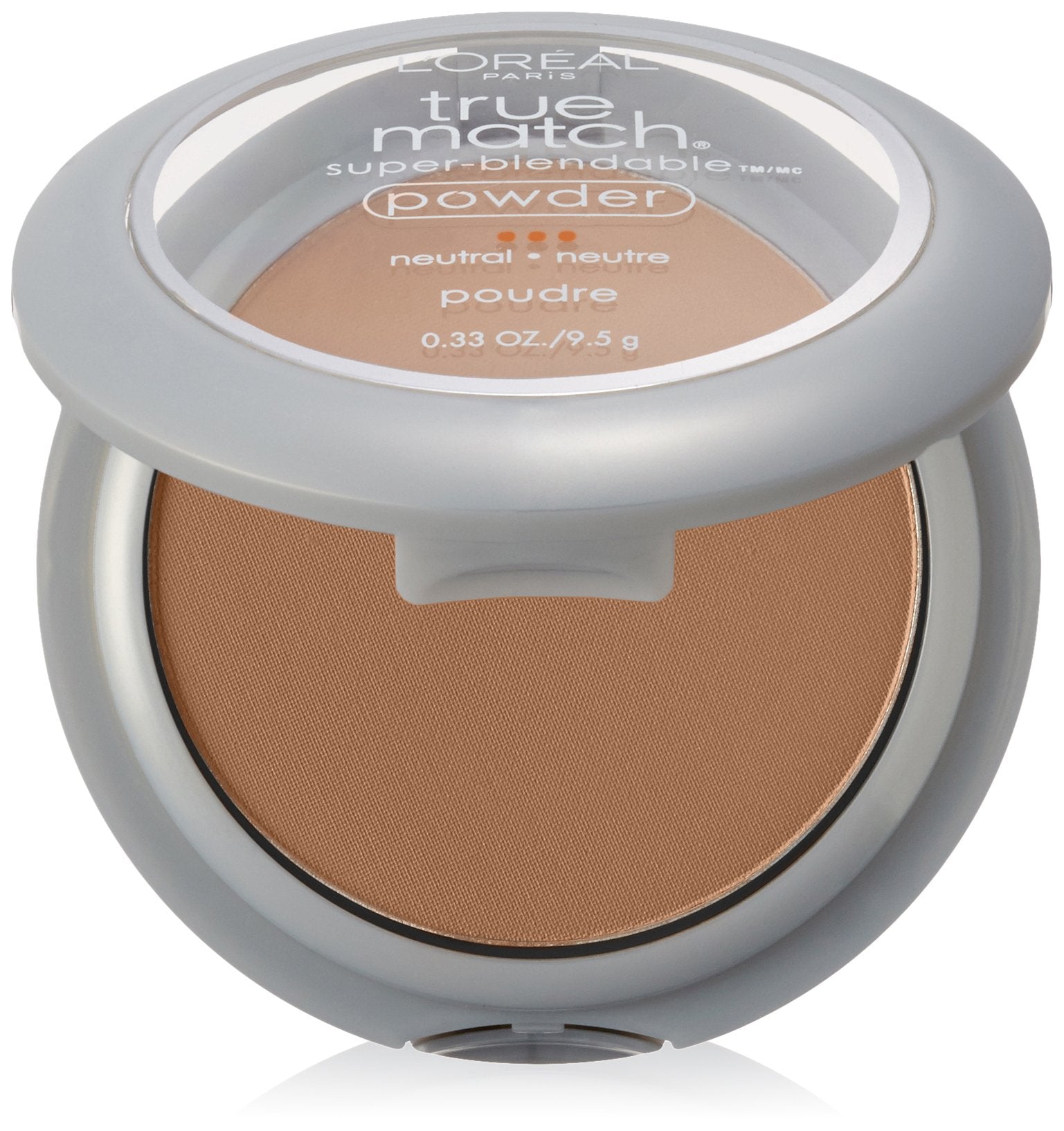 L'Oréal Paris True Match Super-Blendable Powder, Natural Buff, 0.33 oz.