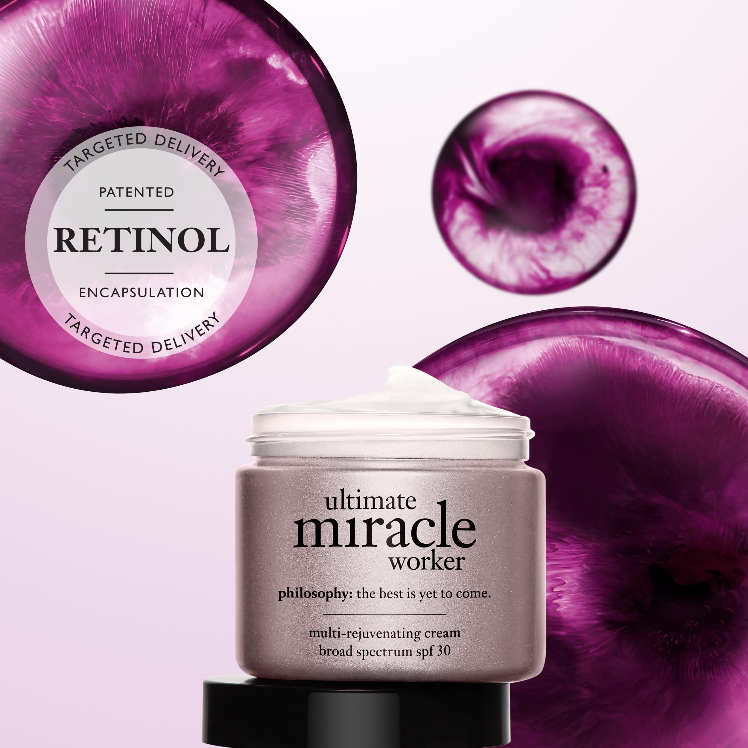 Philosophy Ultimate Miracle Worker Multi-Rejuvenating Cream for Women, Broad Spectrum SPF 30, 2 Ounce