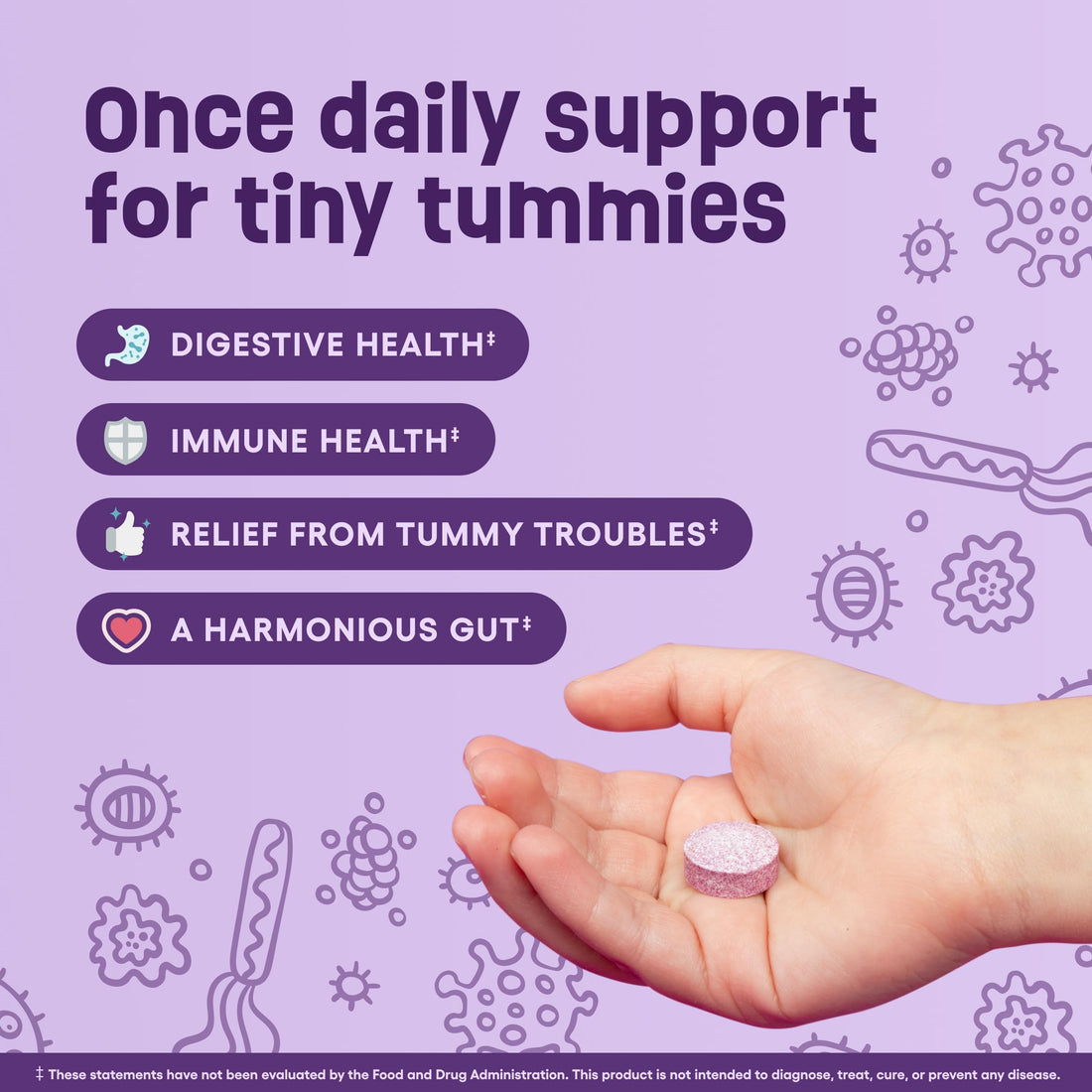 Physician's CHOICE Probiotics for Kids - 7 Diverse Strains, Organic Prebiotics, Vitamins & Minerals - Clinically Studied L. Rhamnosus GG - Immune & Digestive Support - No Sugar or Artificial Dyes