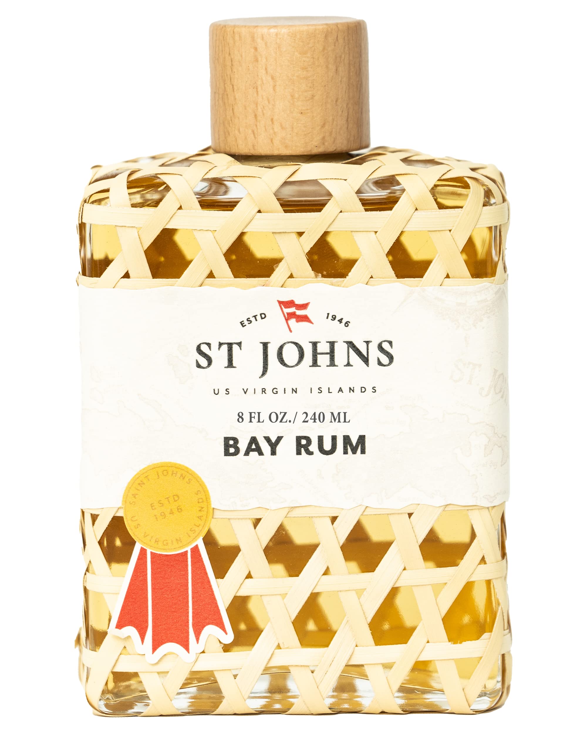 8 Oz Splash : St Johns Fragrance Company Bay Rum Aftershave Cologne 8 Oz Splash