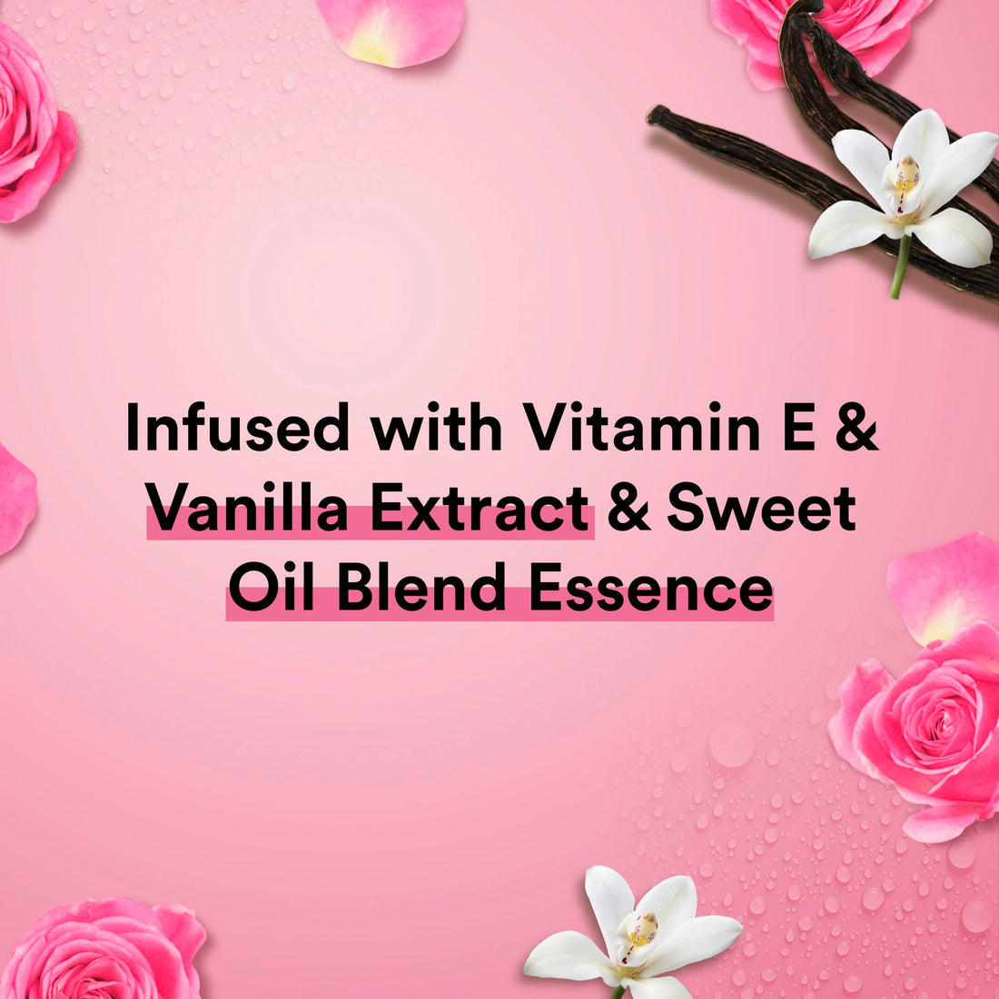 Suave Moisturizing Body Wash Women, Sweet Vanilla with Vitamin E and Aloe Extracts, No Parabens, No Phthalates, 18 Oz (Pack of 6)