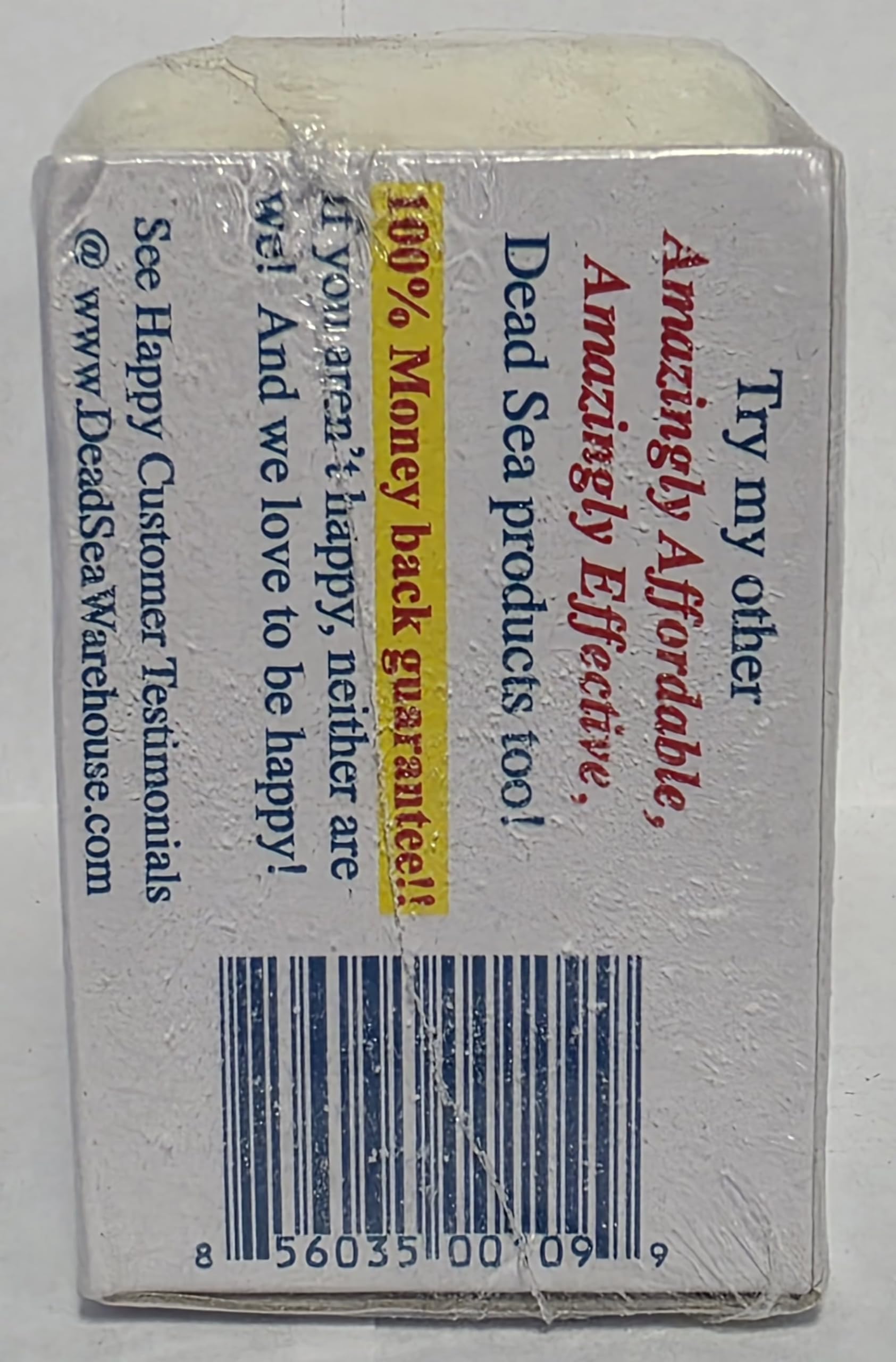 Dead Sea Warehouse – Amazing Minerals Original Face & Body Bar – 5.2 OZ – Dead Sea Salt Soap – All Natural – Soothes & Supports Healthy Skin – 2-Pack