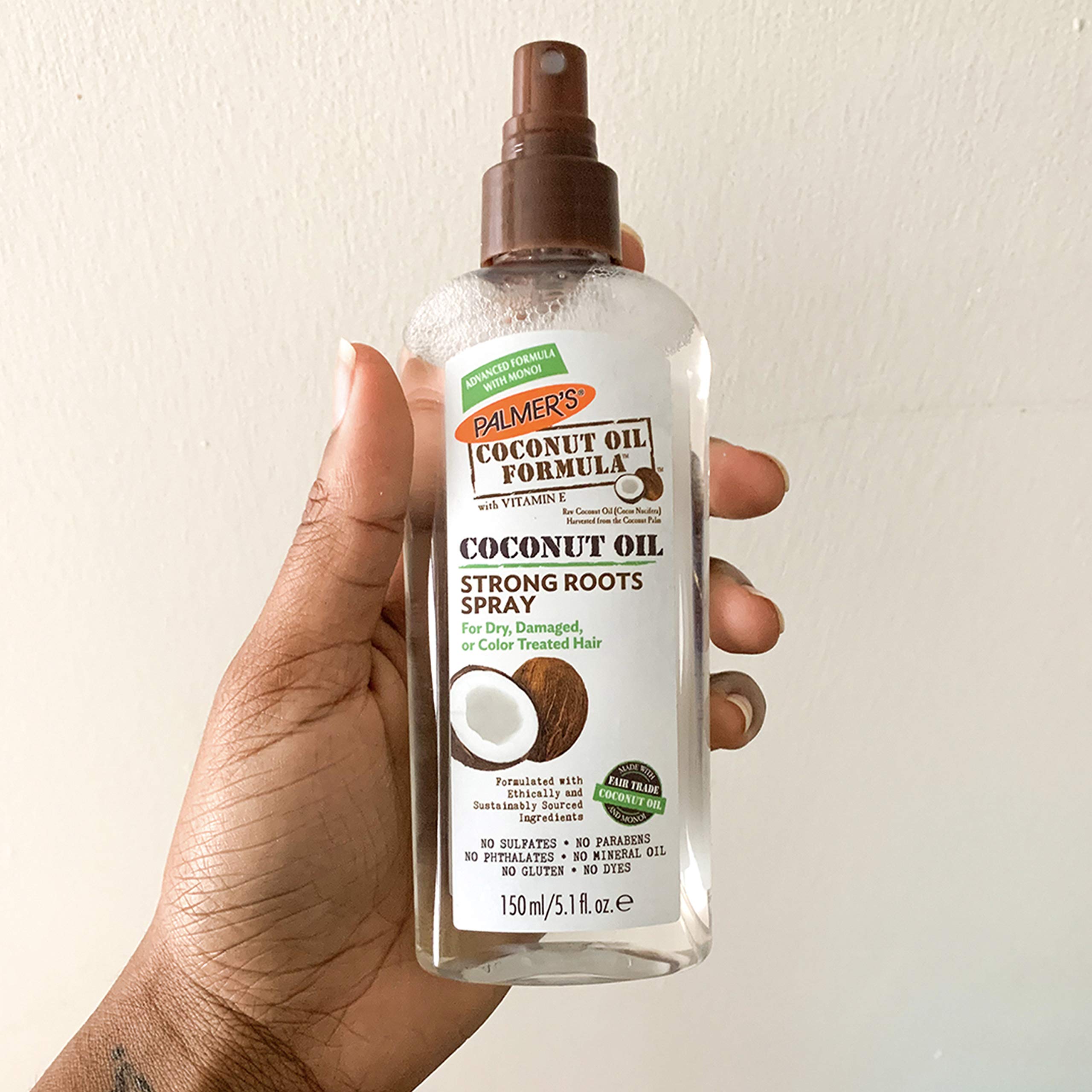 Palmer's Coconut Oil Formula Strong Roots Spray, 5.1 fl. oz., Pack of 2