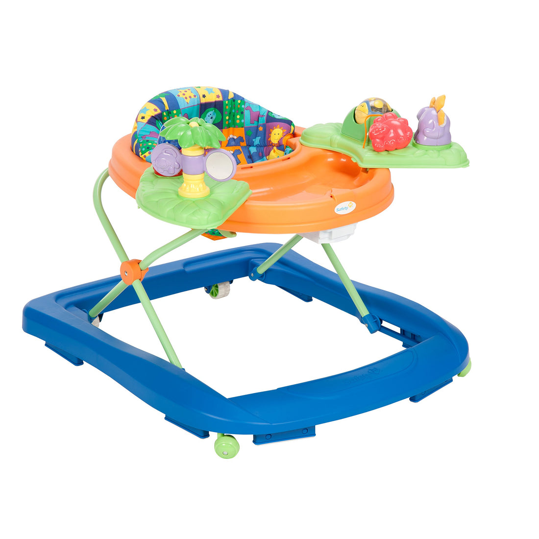 Safety 1st Dino Sounds 'n Lights Discovery Baby Walker with Activity Tray