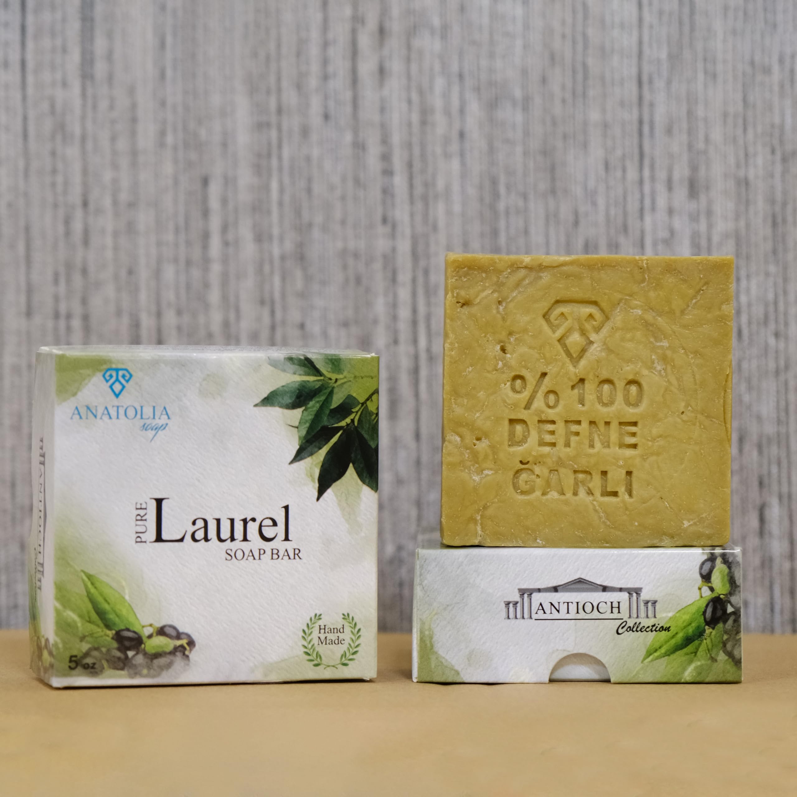 Aleppo Soap, 5 oz | 100% Pure Laurel Oil Shampoo Bar for Dry Hair & Hair Growth | Organic Handmade Natural Castile Soap for Women & Men