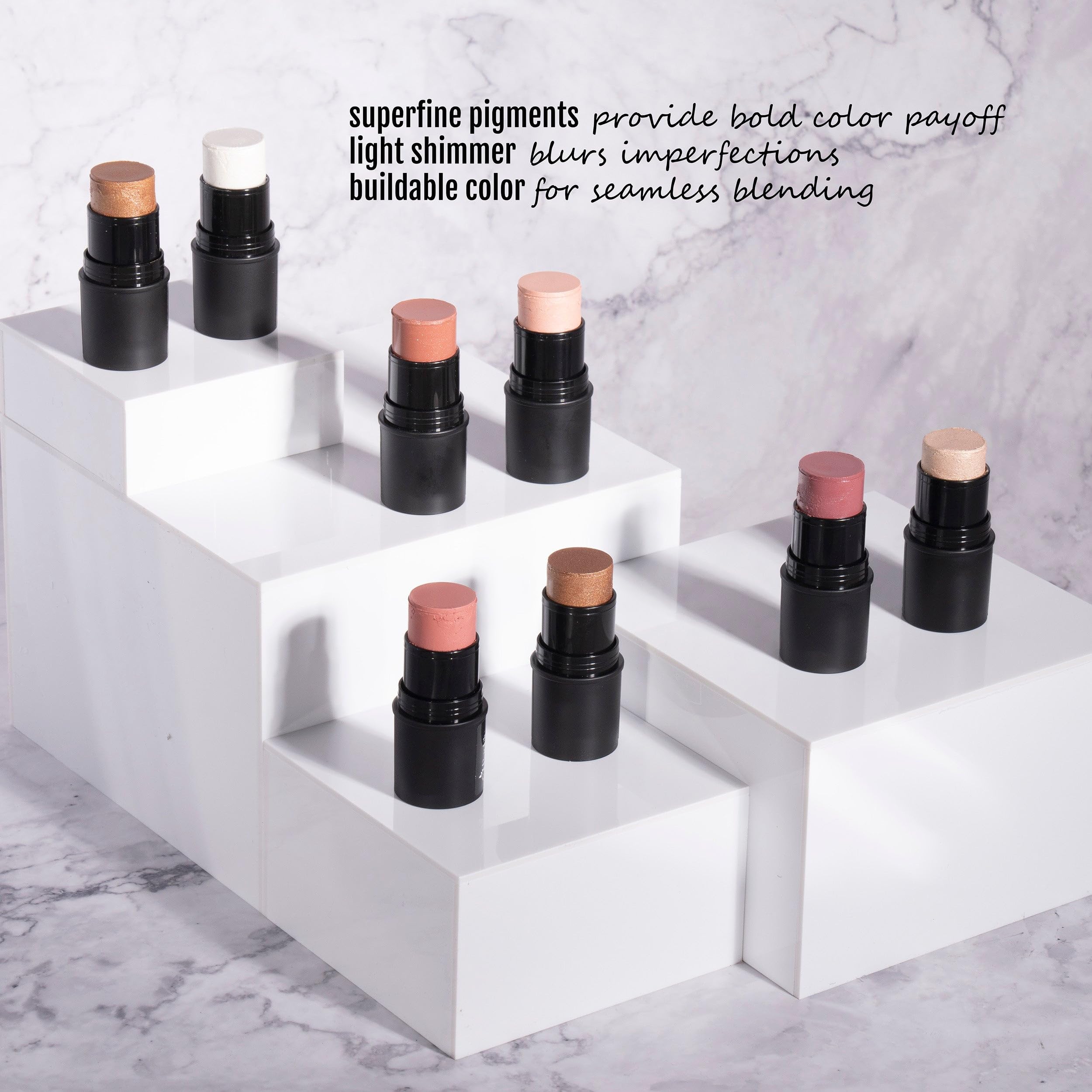 BaeBlu Best Organic 100% Natural Vegan Gluten-Free Cream Blush Stick Cheek Tint, Made in USA by BaeBlu, Sangria