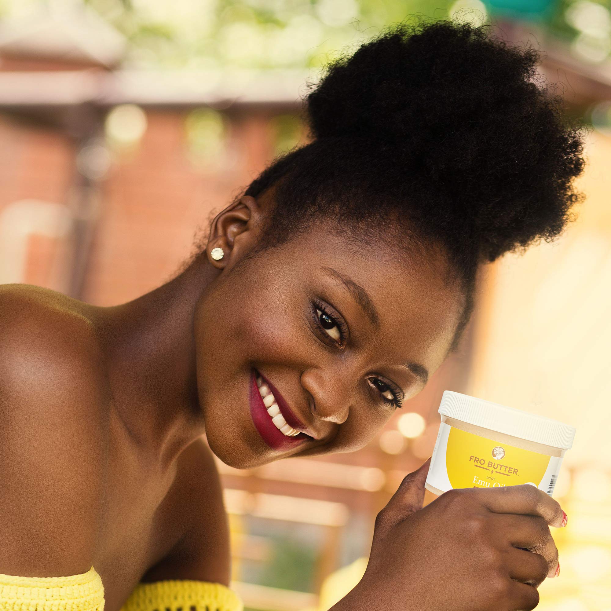 Fro Butter with Emu Oil-All Natural and Organic Hair Butter by Fro Butter