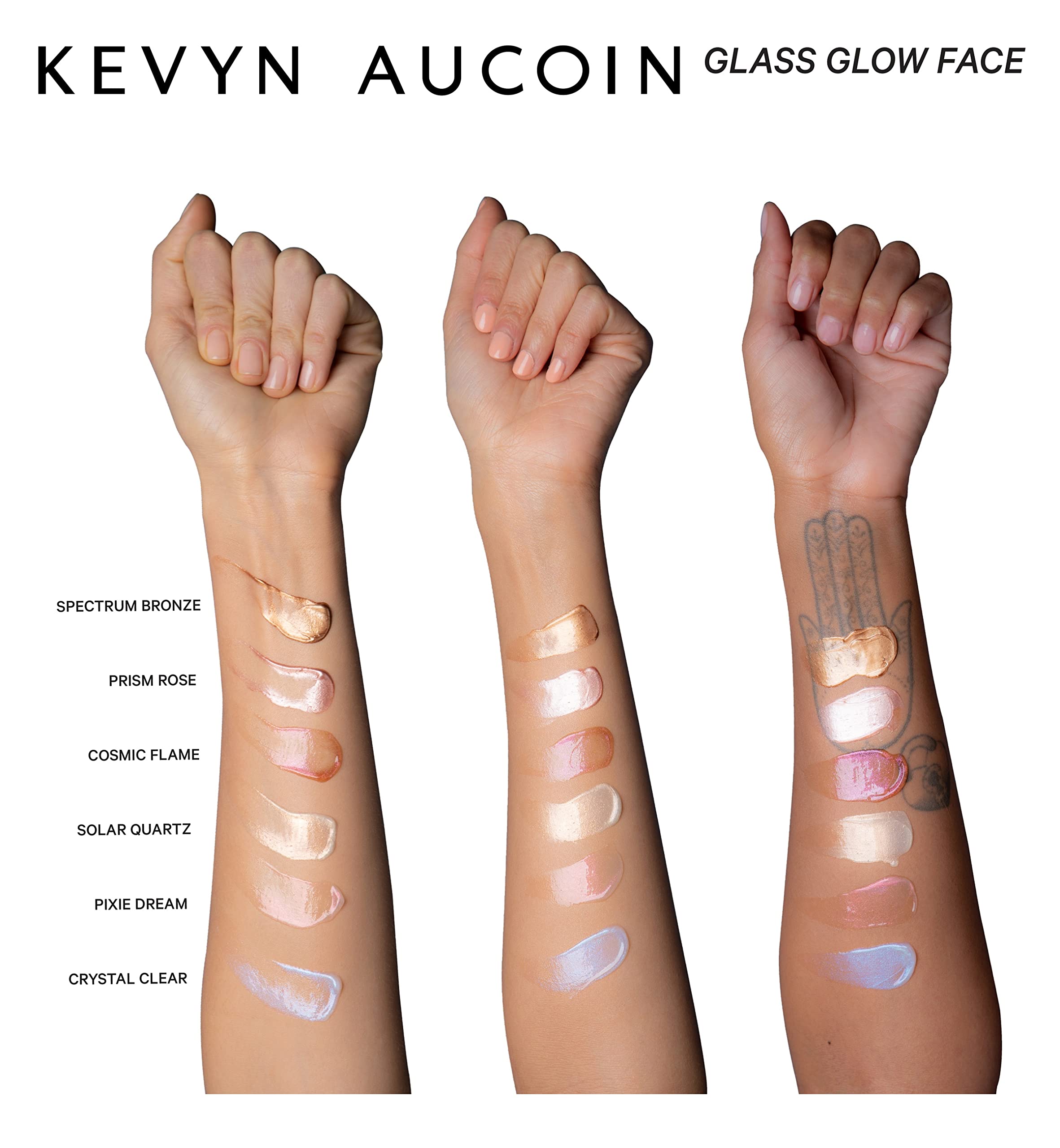 KEVYN AUCOIN Glass Glow Face, Crystal Clear
